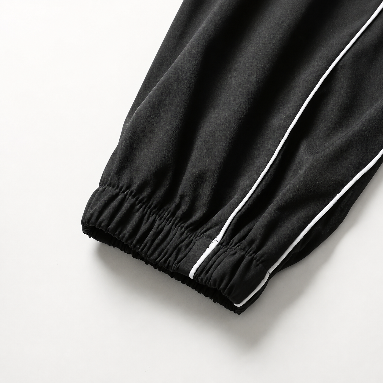 Reflective Stripe Jogger Pants with Elastic Cuffs for Men