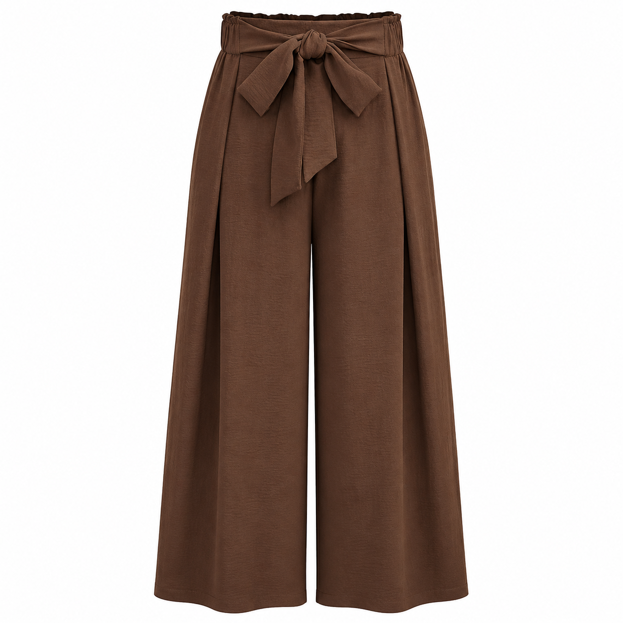 Wide Fit Casual High Rise Work Pants For Women