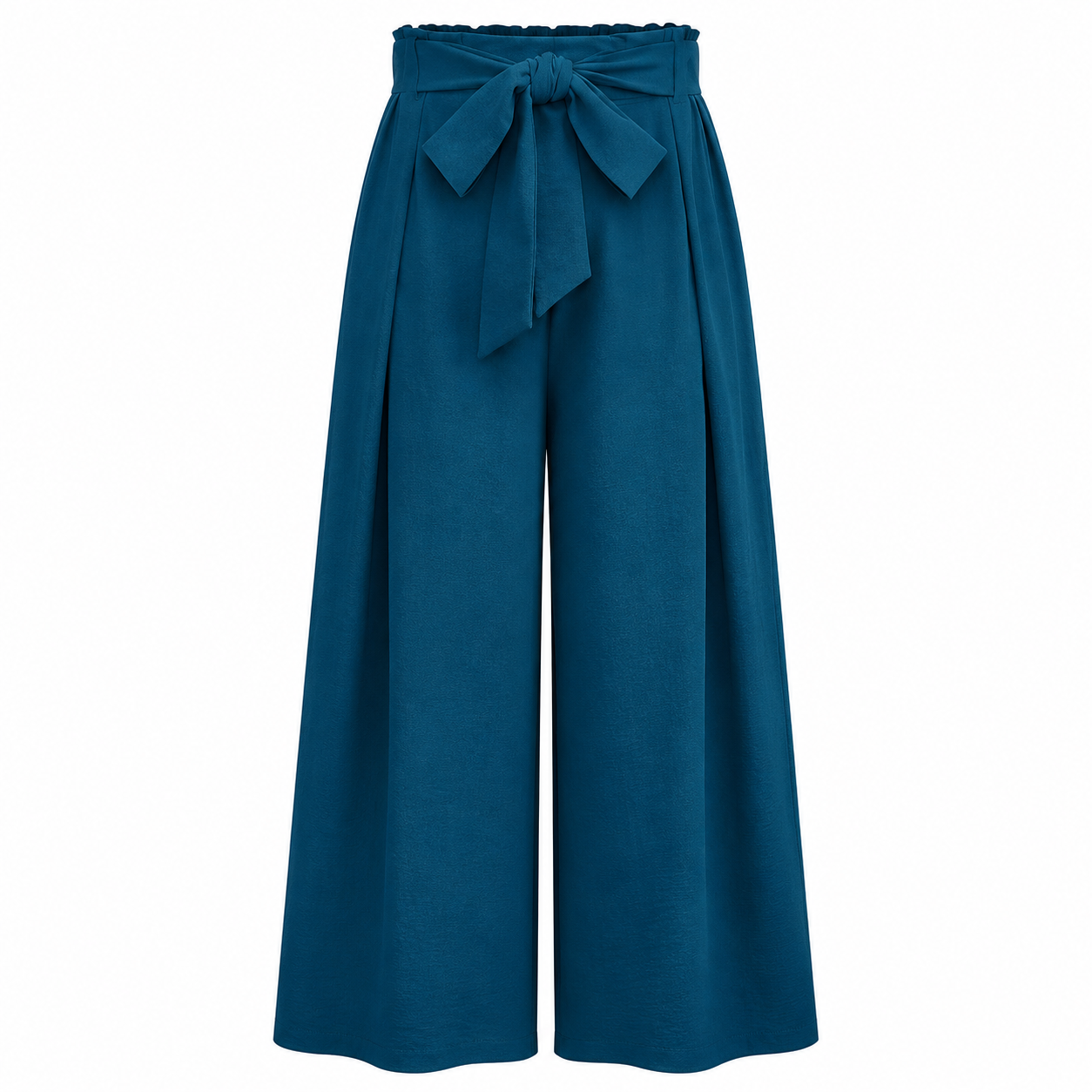 Wide Fit Casual High Rise Work Pants For Women
