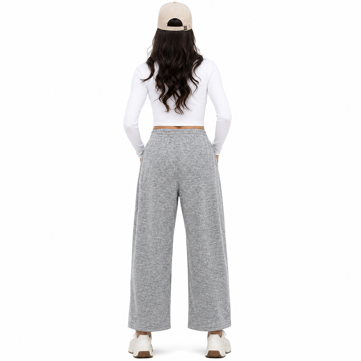 Loose Fit Casual Lounge Pants With Pockets For Women