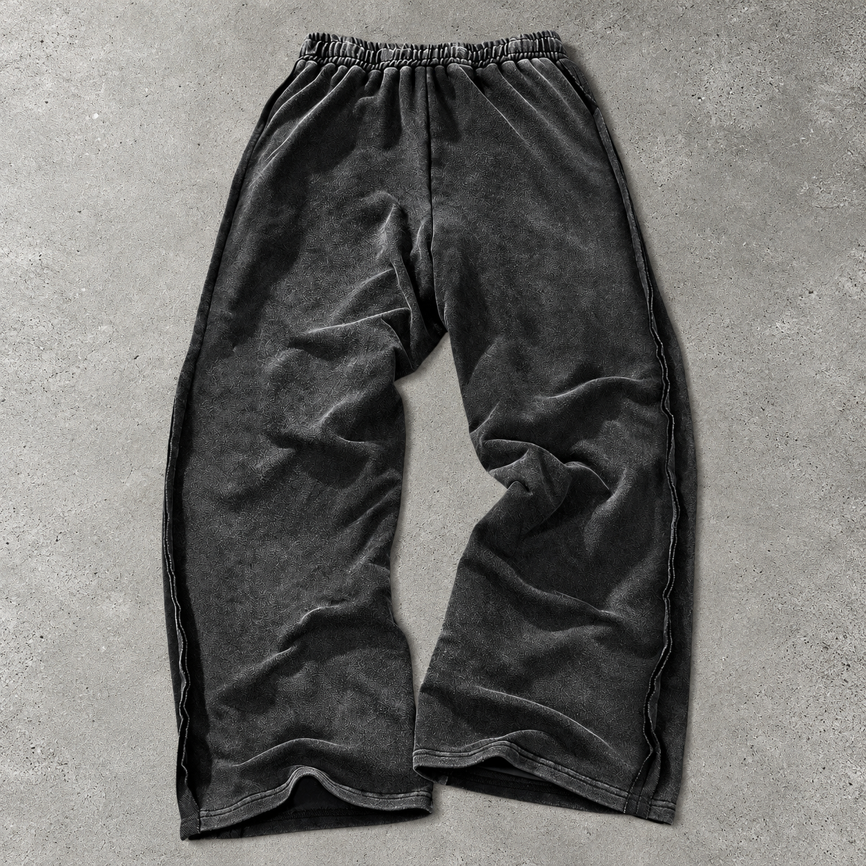 Loose Drawstring Graphic Sweatpants For Men