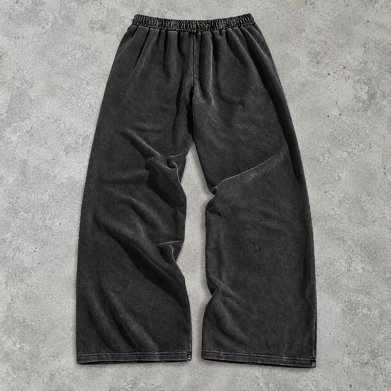 Loose Drawstring Graphic Sweatpants For Men