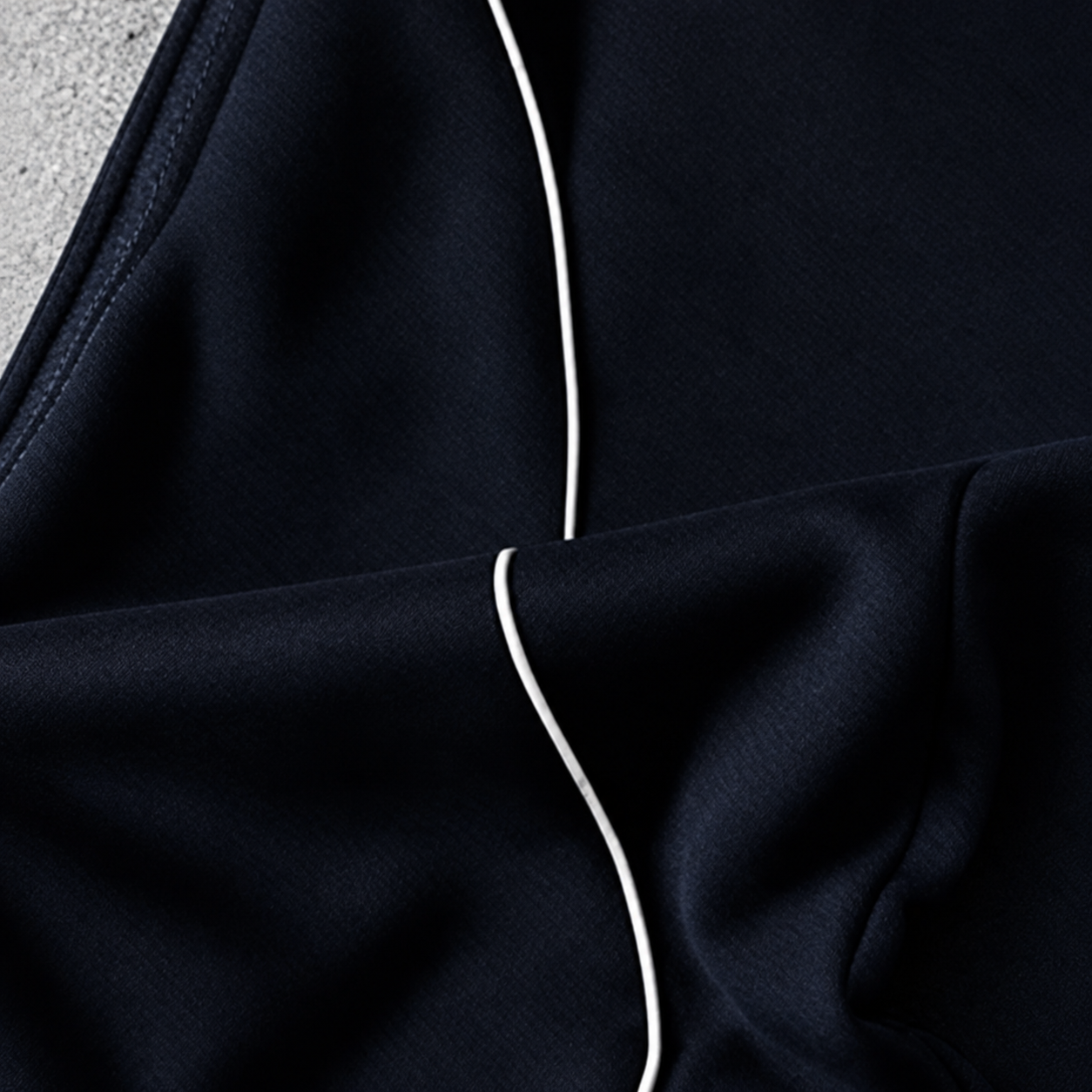 Wide Silhouette Baggy Graphic Streetwear Pants With Side Panels For Men