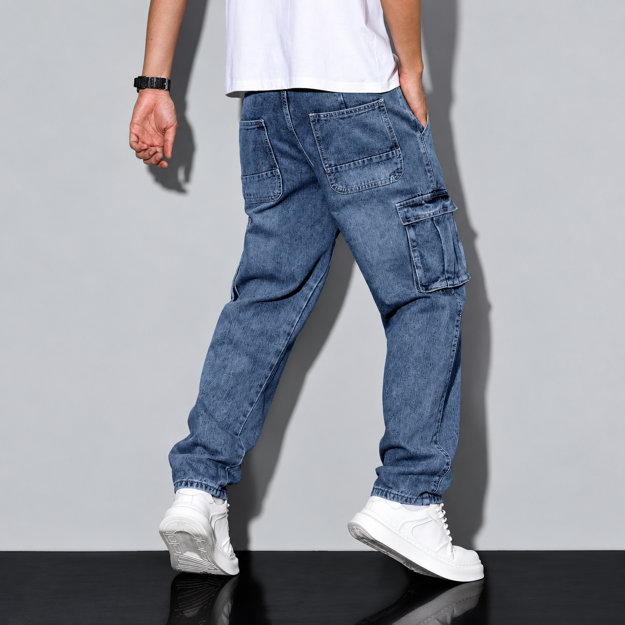 Minimalist Casual Denim Jeans For Everyday Wear For Men