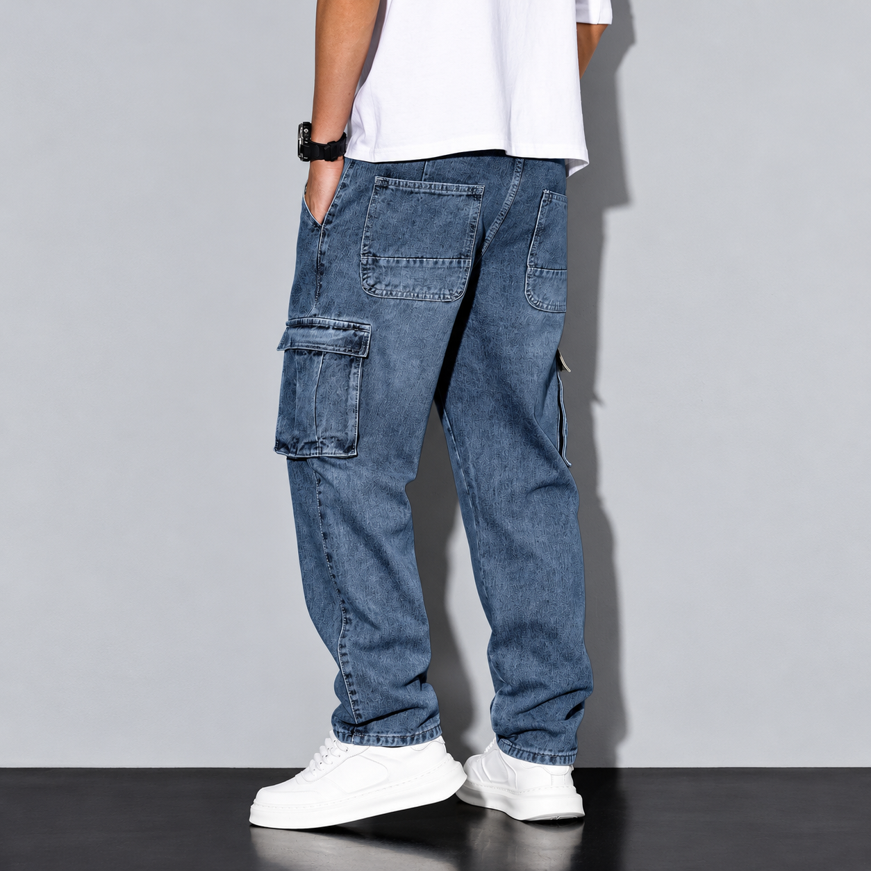 Minimalist Casual Denim Jeans For Everyday Wear For Men