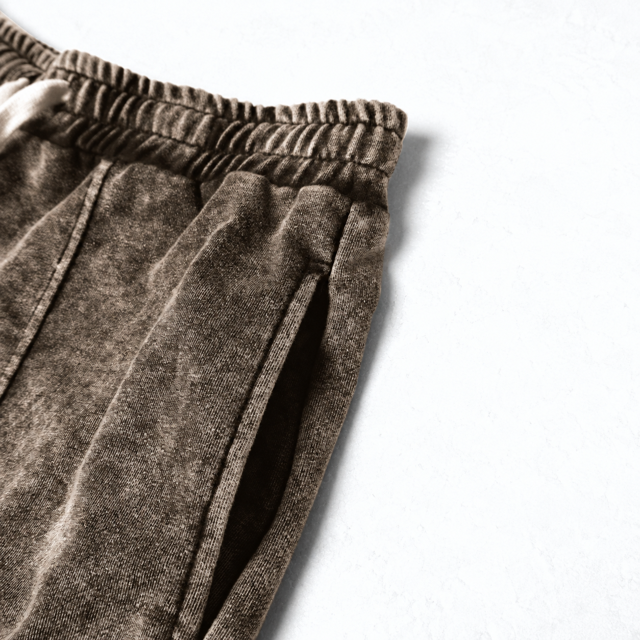 Vintage Acid Wash Casual Jogger Sweatpants for Men