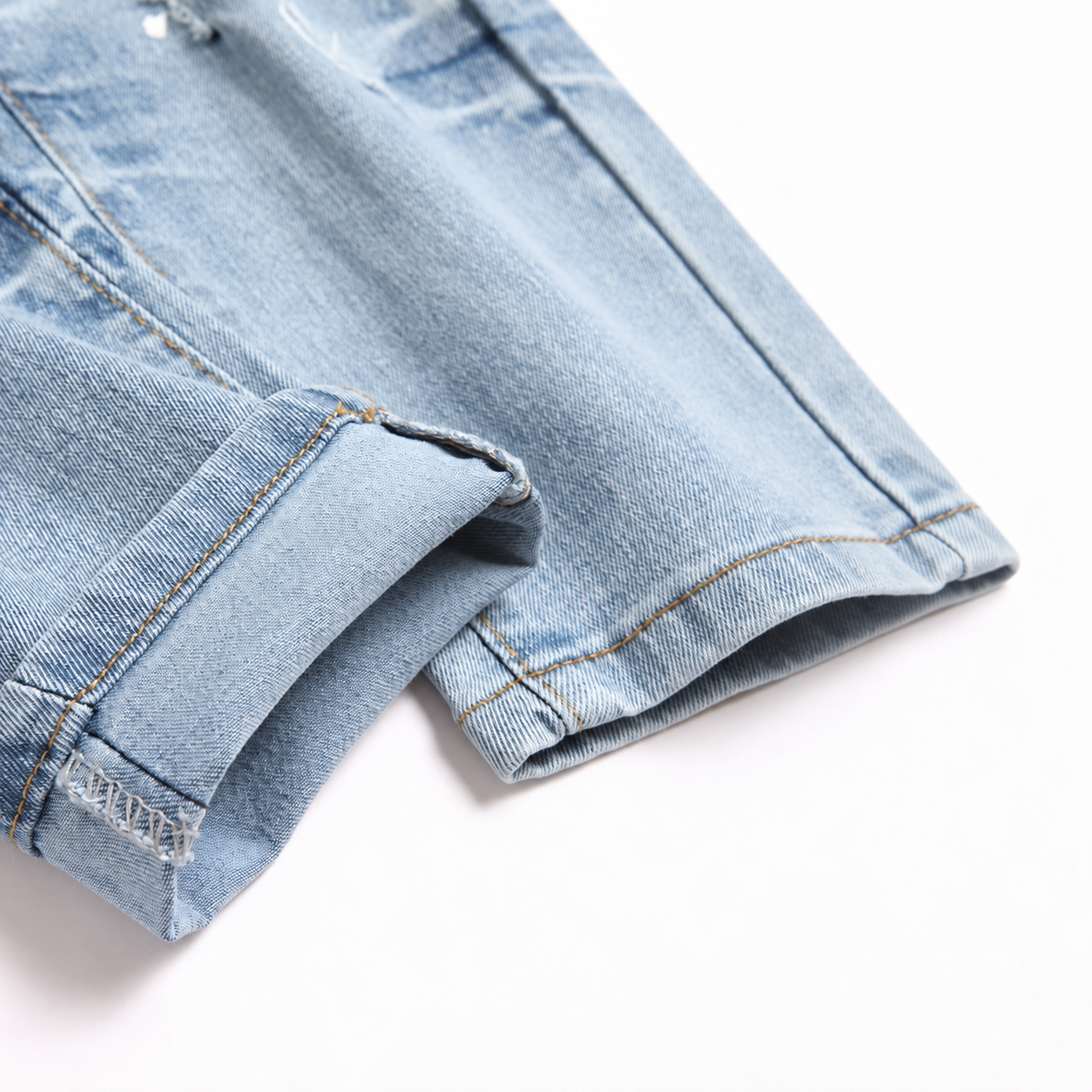 Casual Splatter Ripped Jeans For Men