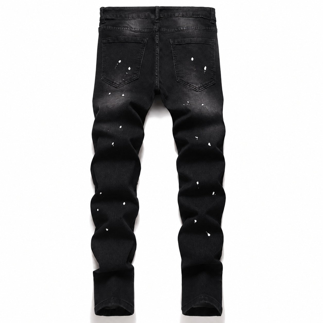 Casual Splatter Ripped Jeans For Men