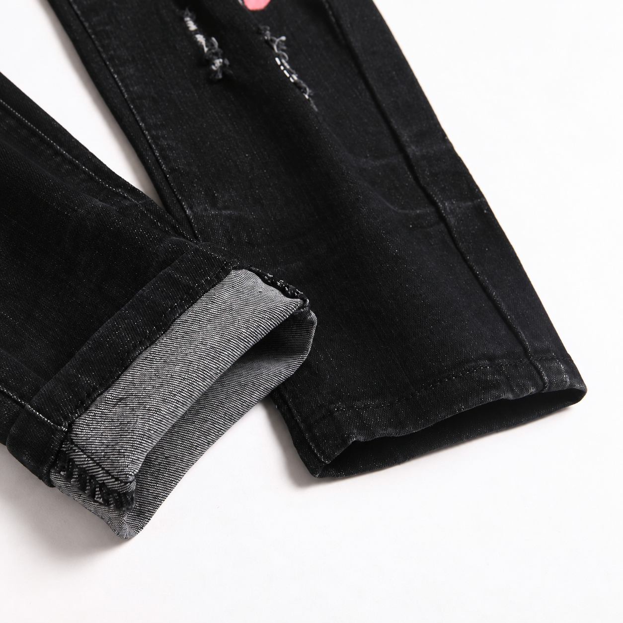 Casual Splatter Ripped Jeans For Men