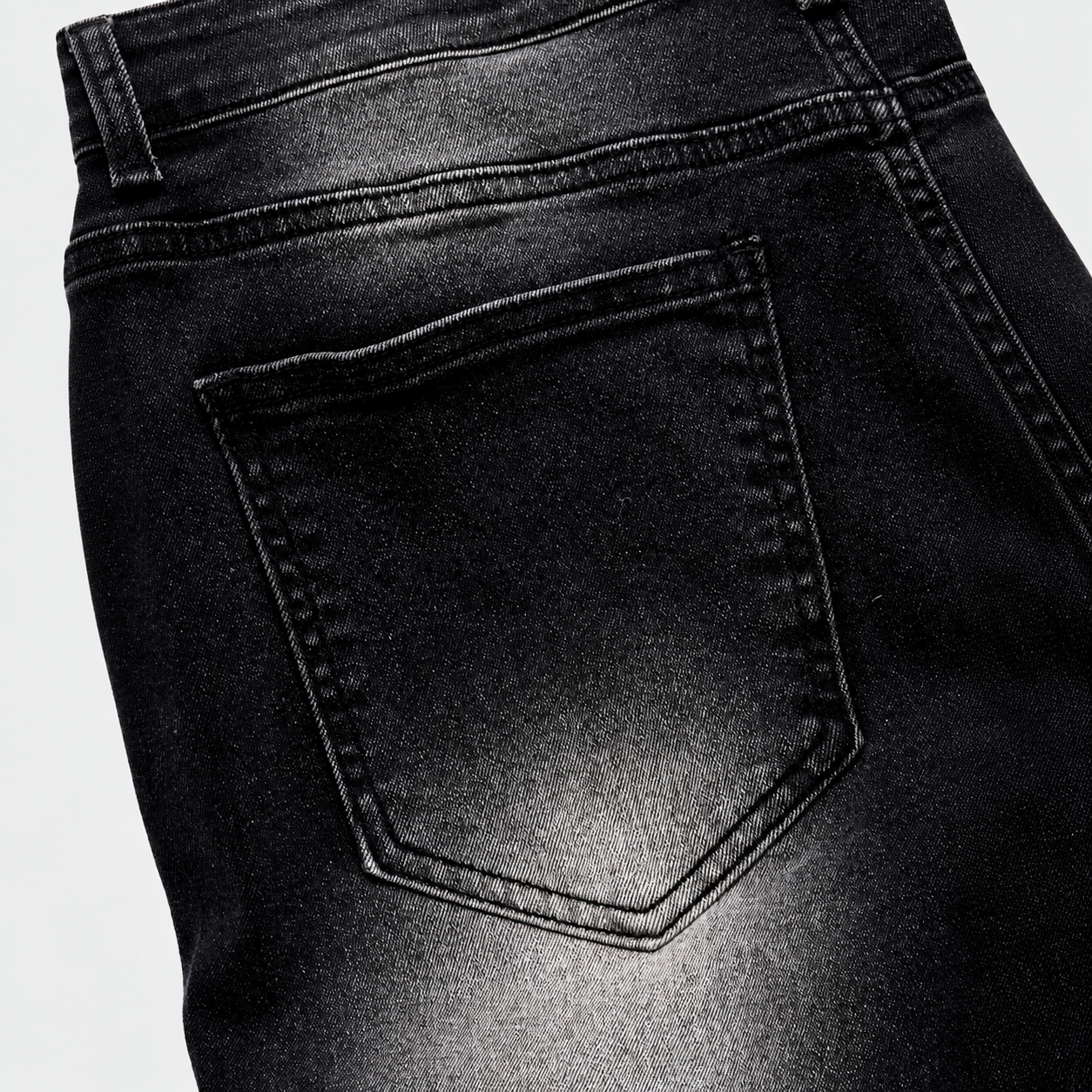 Casual Street Style Zipper Layered Jeans For Men