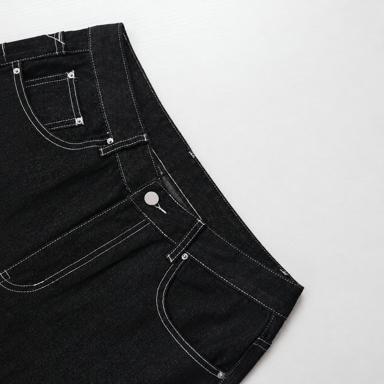 Casual Straight Loose Wide Length Jeans For Men