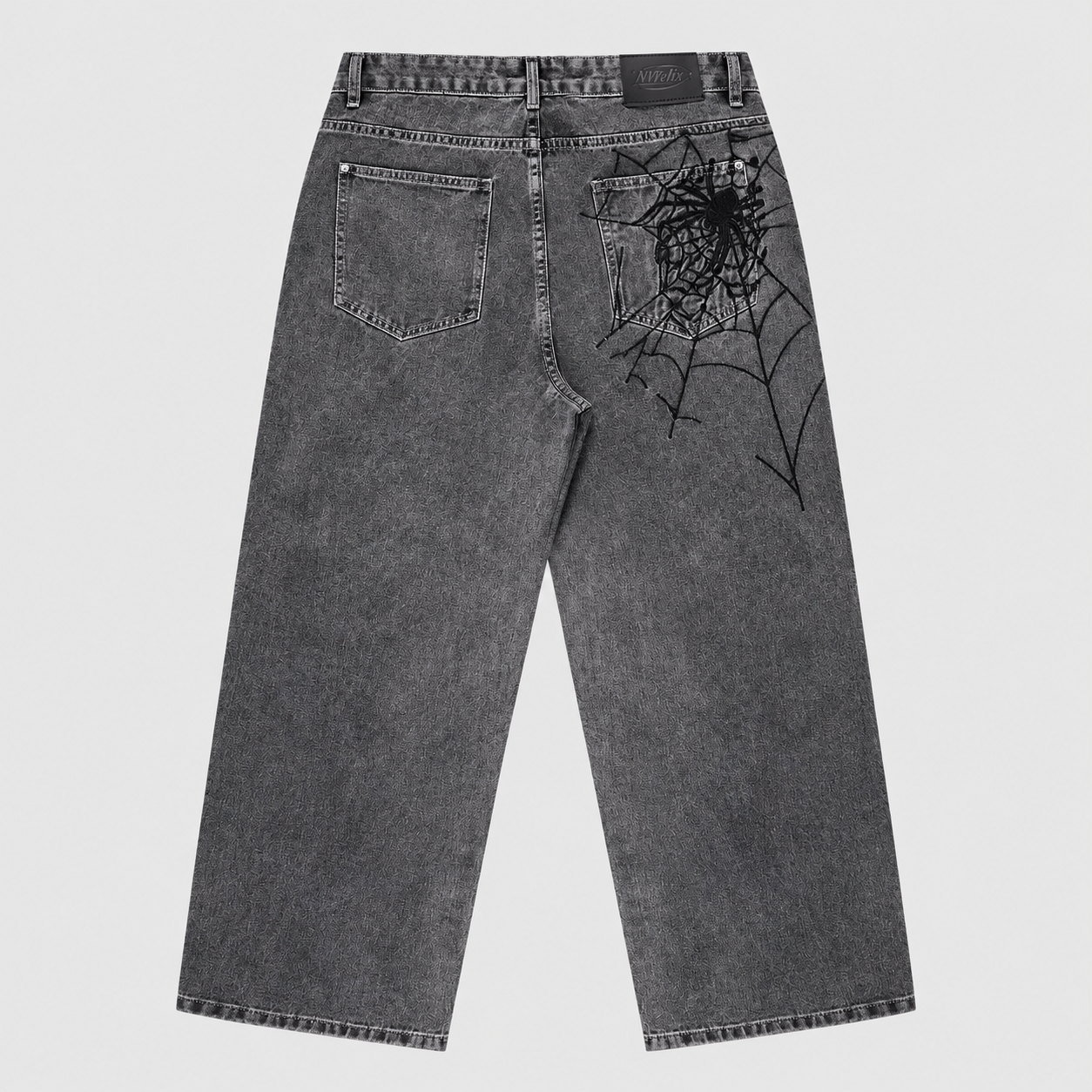 Casual Straight Loose Wide Length Jeans For Men