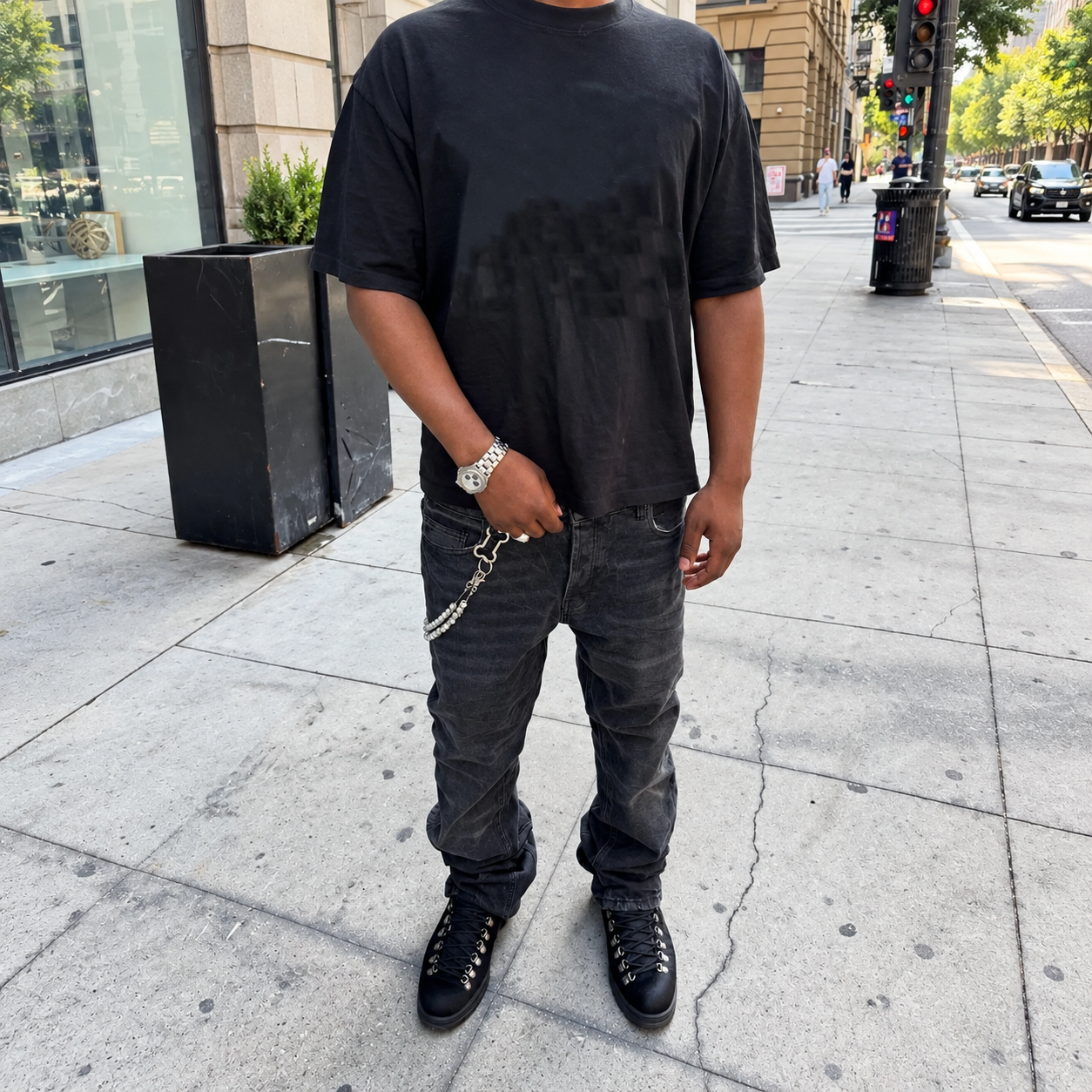 Casual Straight Length Jeans For Men