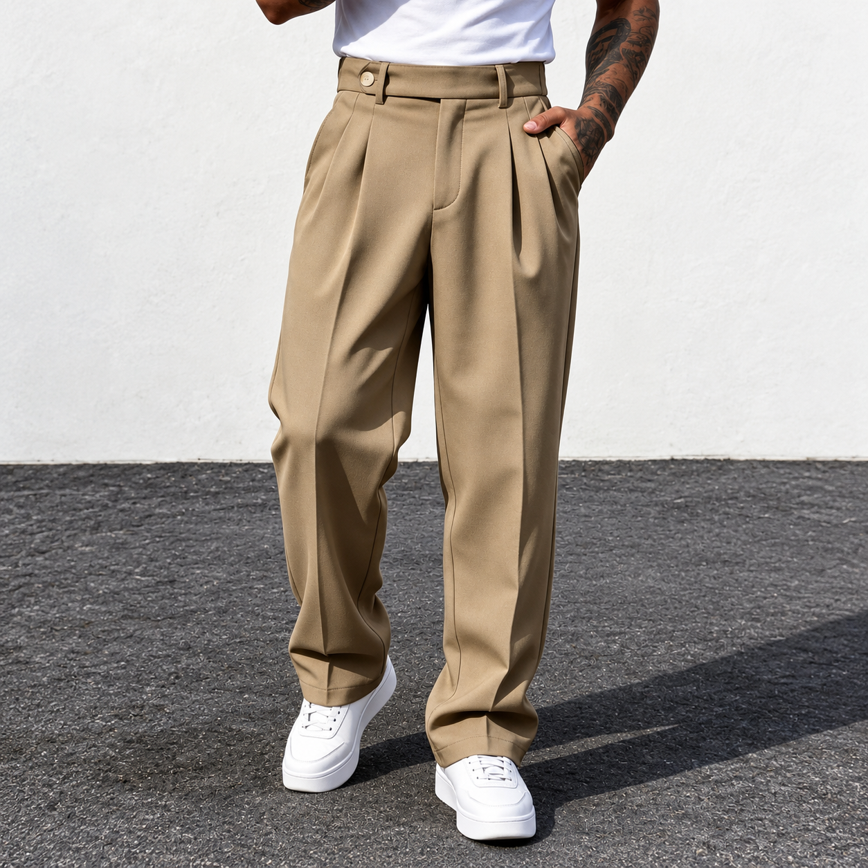 Khaki · S
