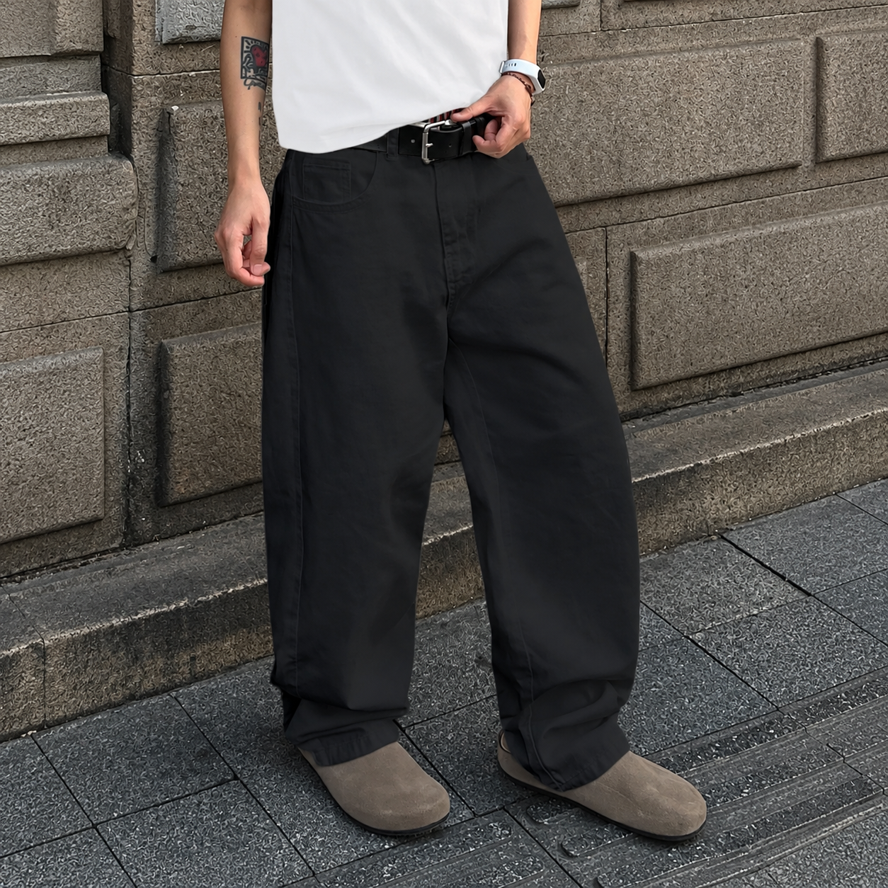 Casual Straight Length Jeans For Men