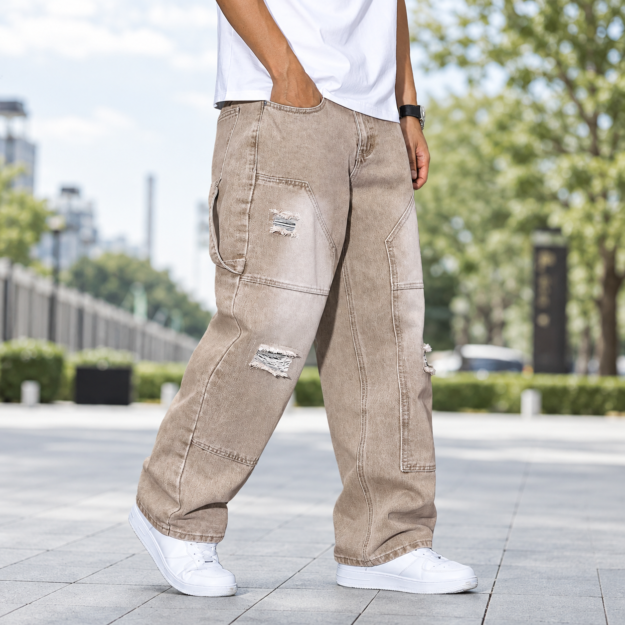 Light Brown · M