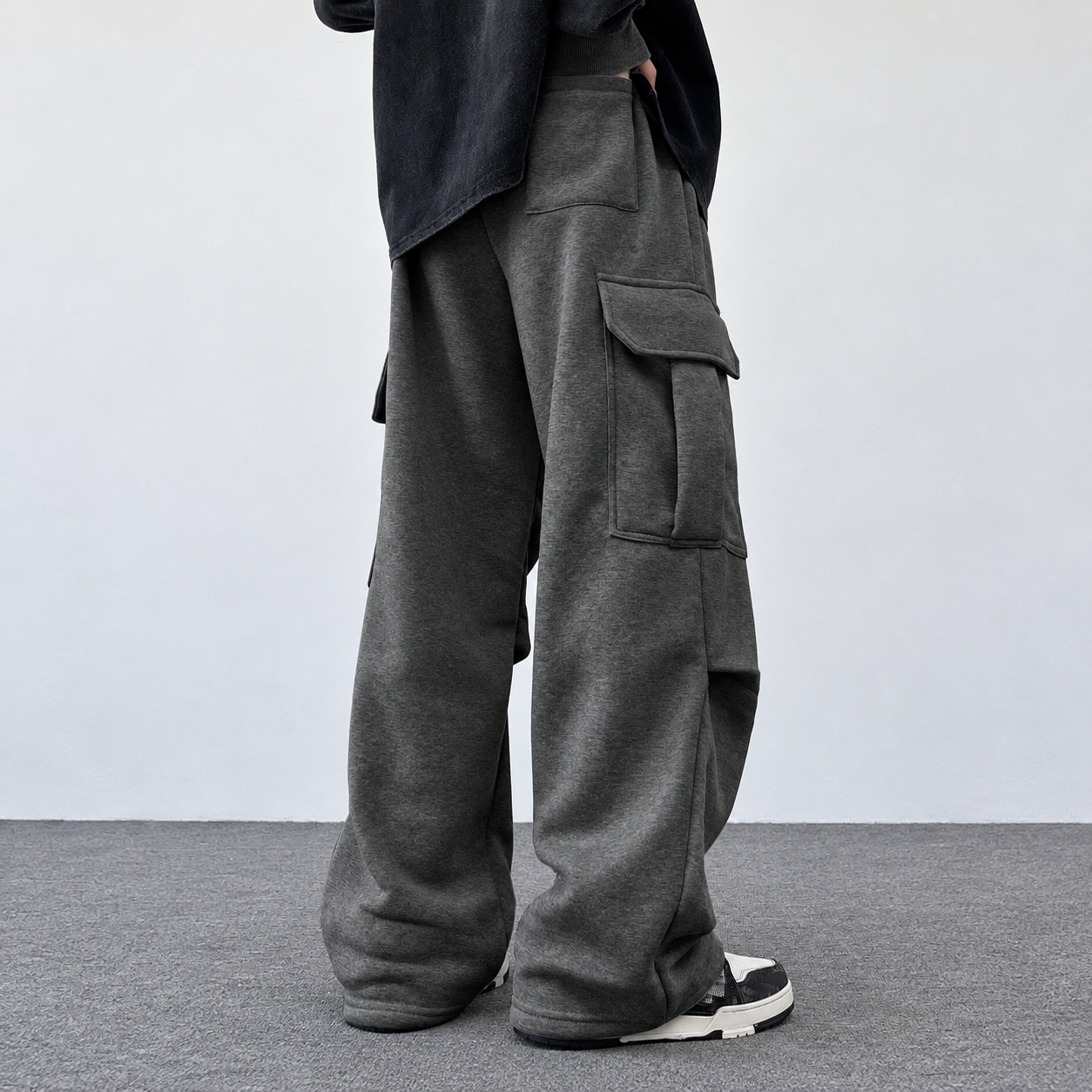 Loose Fit Jogger Cargo Pants For Men