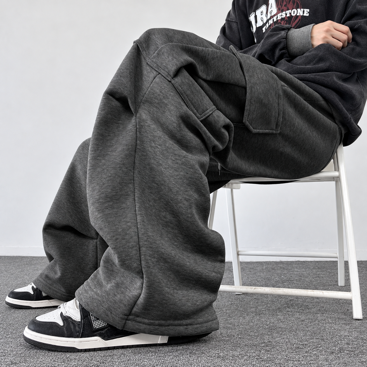Loose Fit Jogger Cargo Pants For Men