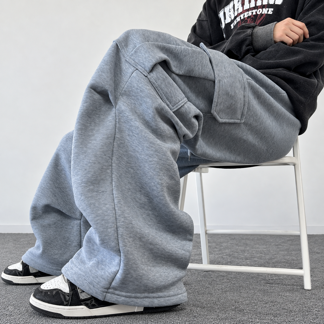 Loose Fit Jogger Cargo Pants For Men