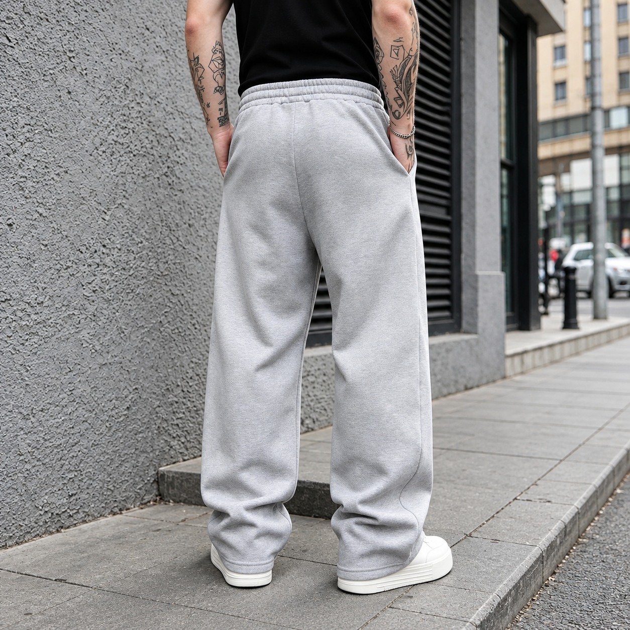 Pack Of 3 Drawstring Casual Sports Pants For Men