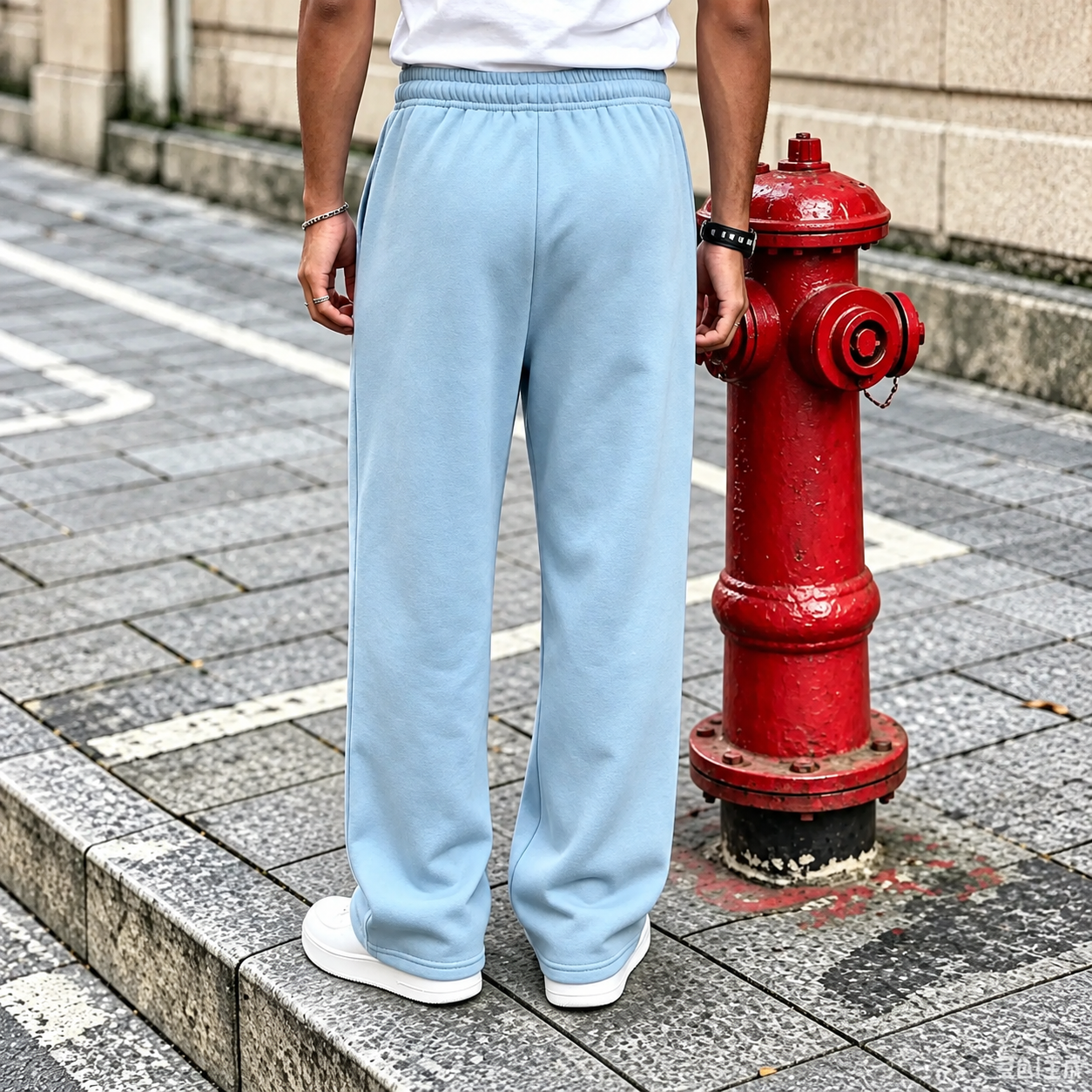 Pack Of 3 Drawstring Casual Sports Pants For Men