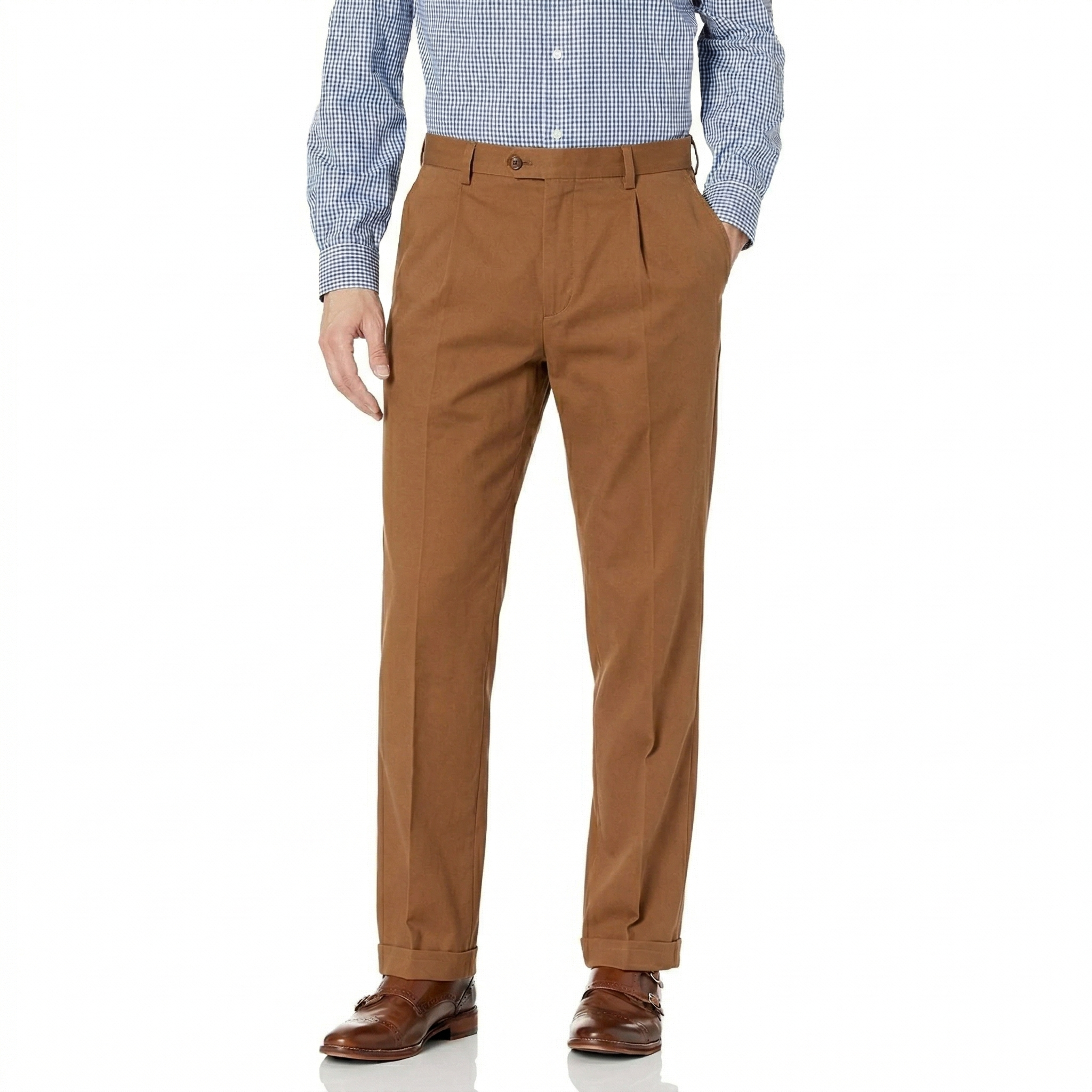 Classic Fit Casual Everyday Wear Pants For MenClassic Fit Casual Everyday Wear Pants For Men - Image 11