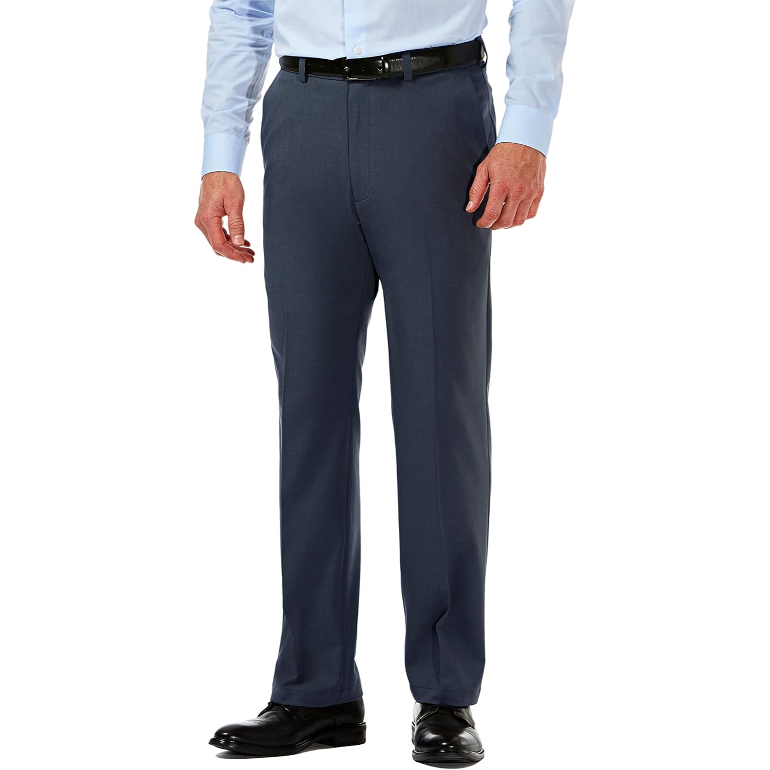 Classic Fit Flat Front Casual Stretch Performance Golf Pant 