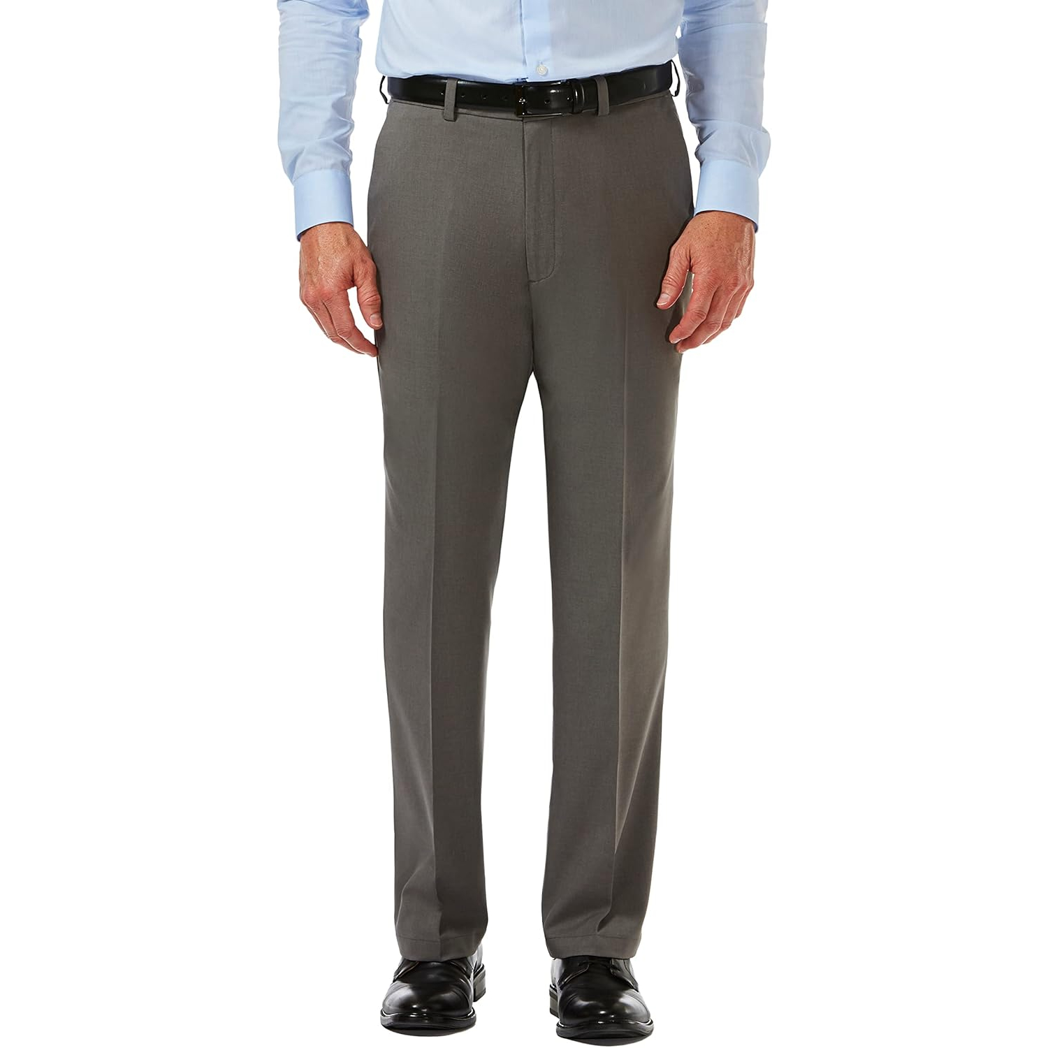 Classic Fit Flat Front Casual Stretch Performance Golf Pant 