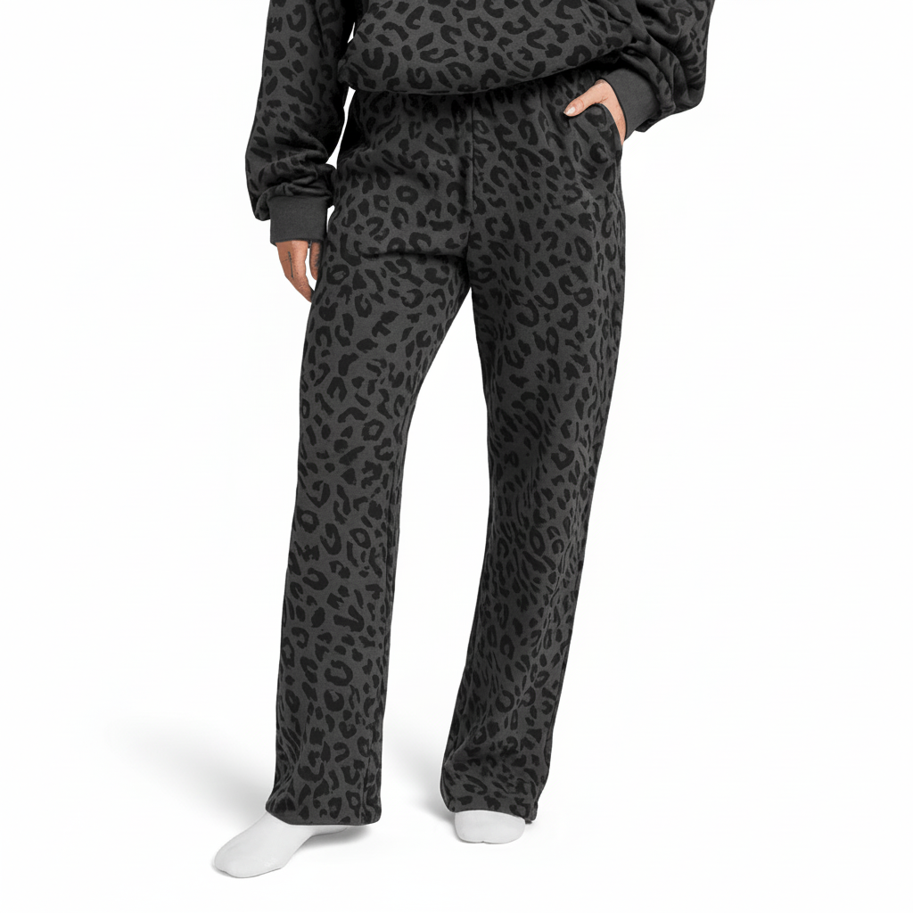 Cozy Leopard Sweats