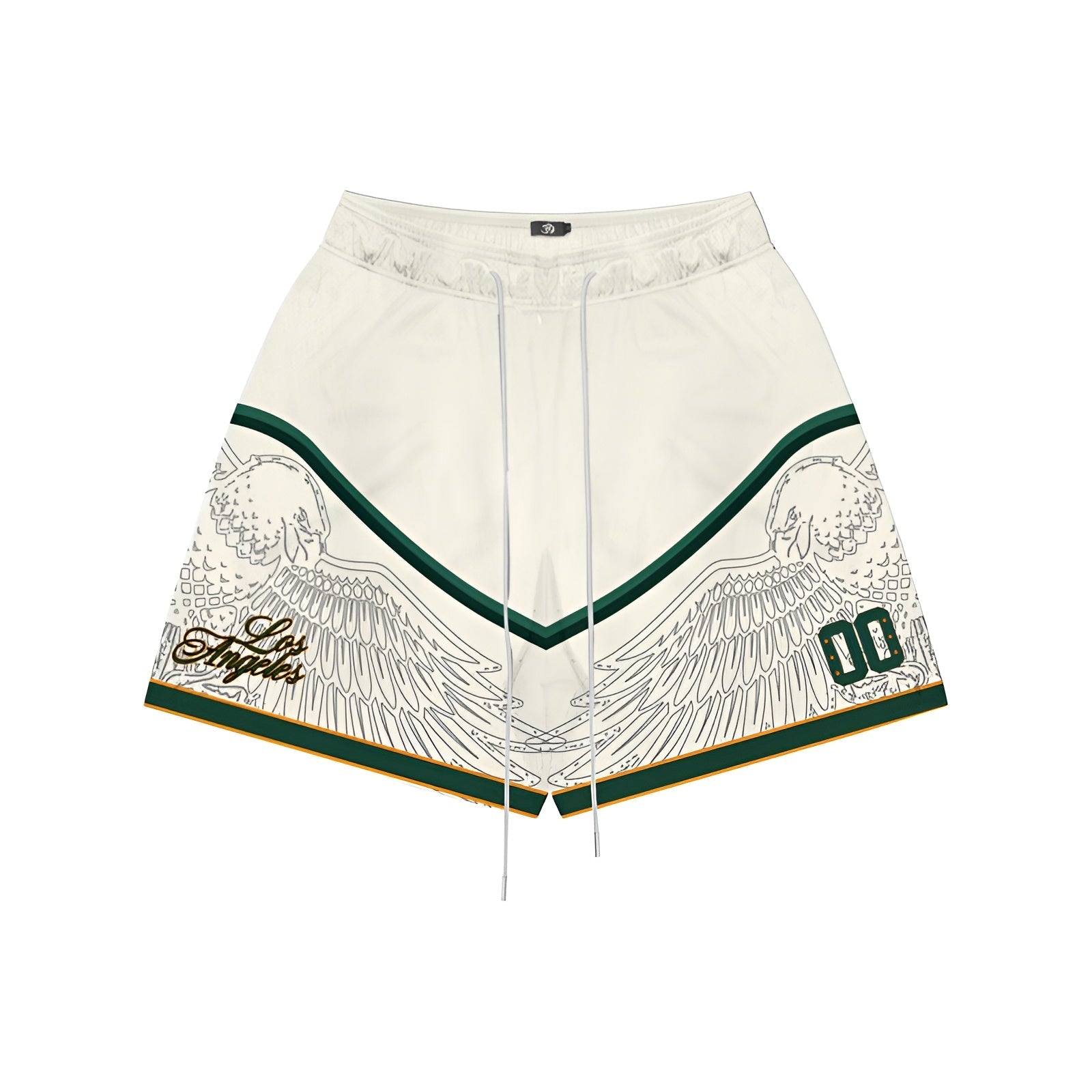 Eagle Emblem Los Angeles Sports Jersey And Shorts Set-My Comfy PantEagle Emblem Los Angeles Sports Jersey And Shorts Set - Image 2
