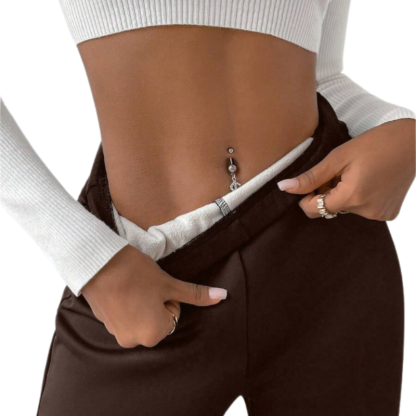 High Rise Flare Leg Thermal Pants-My Comfy Pant
