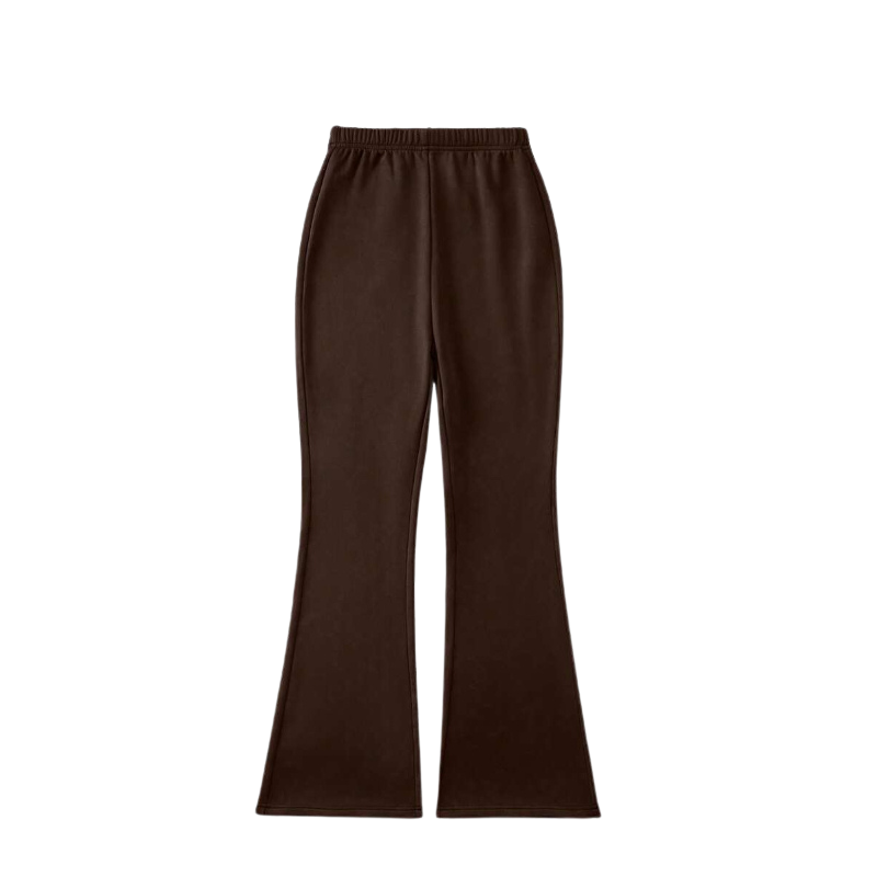 High Rise Flare Leg Thermal Pants-My Comfy Pant