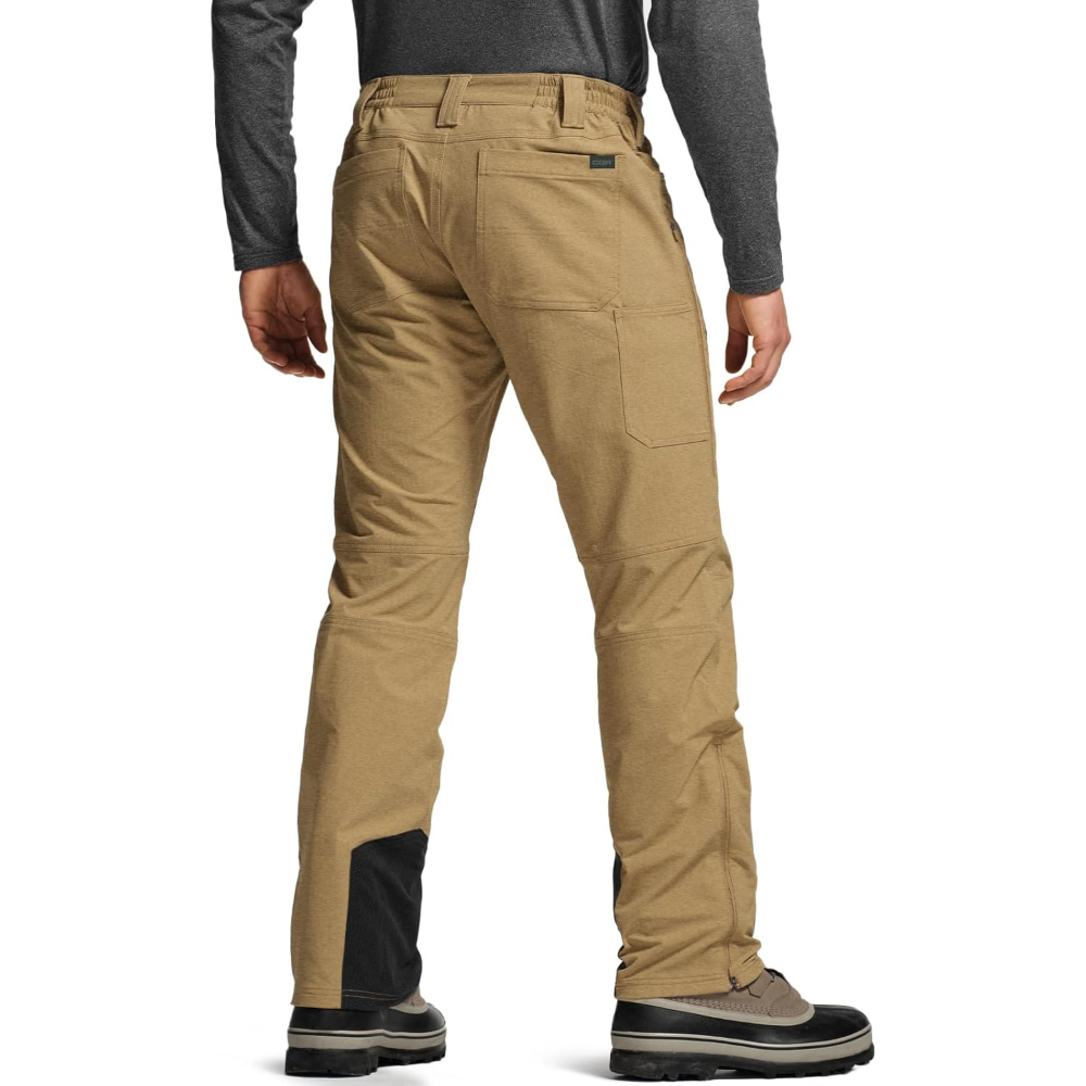 Fleece Lined Softshell Hiking Pants For Mens