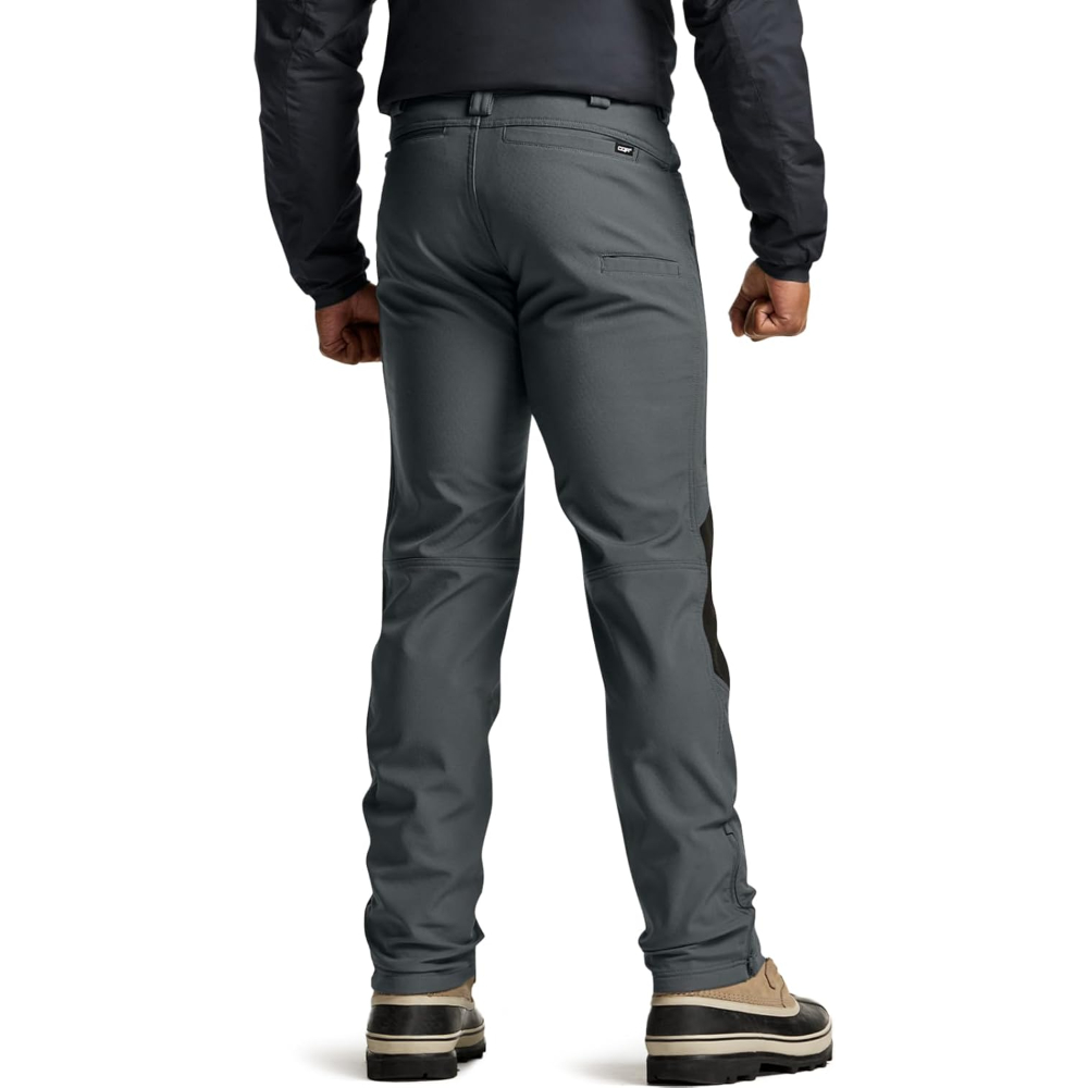 Fleece Lined Softshell Hiking Pants For Mens