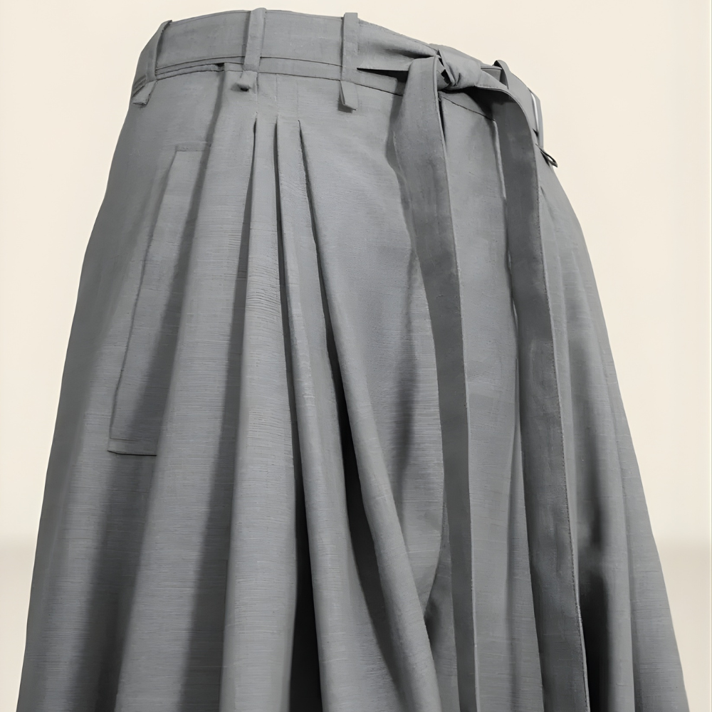 Wide Fit Pleated Trousers For Comfortable Everyday WearWide Fit Pleated Trousers For Comfortable Everyday Wear - Image 3