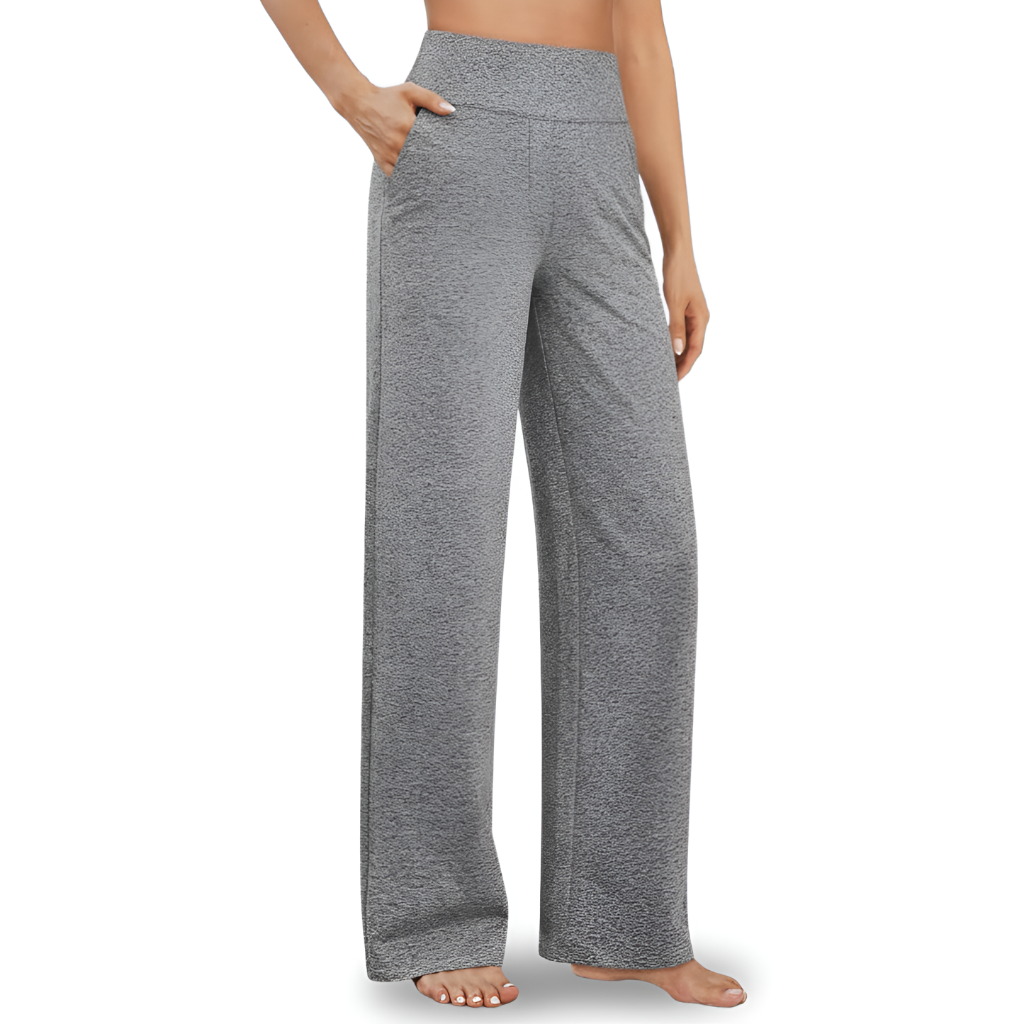 High Waisted Leggings Pockets Stretch Comfort