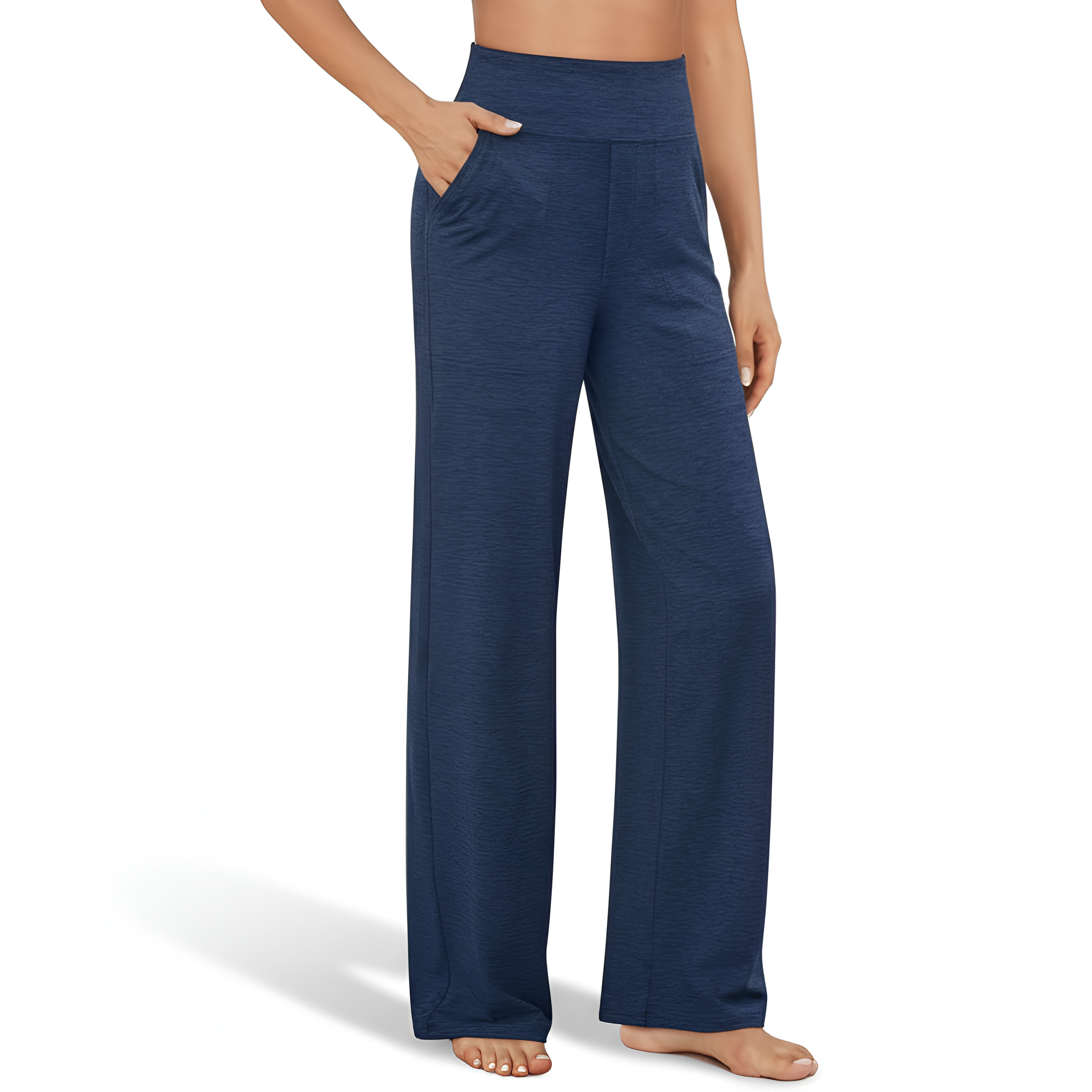 High Waisted Leggings Pockets Stretch Comfort