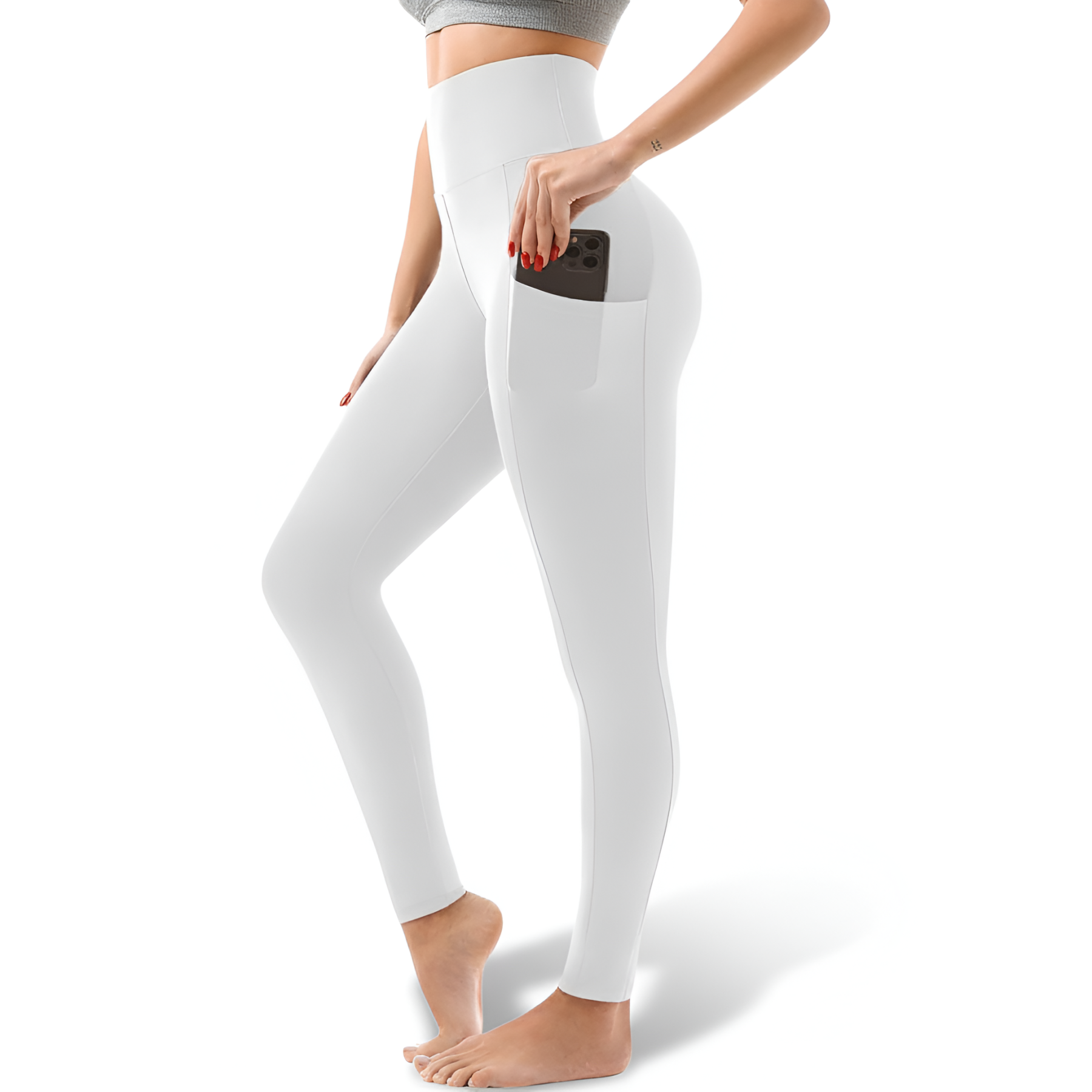 High Waisted Leggings With Practical Pockets For Women