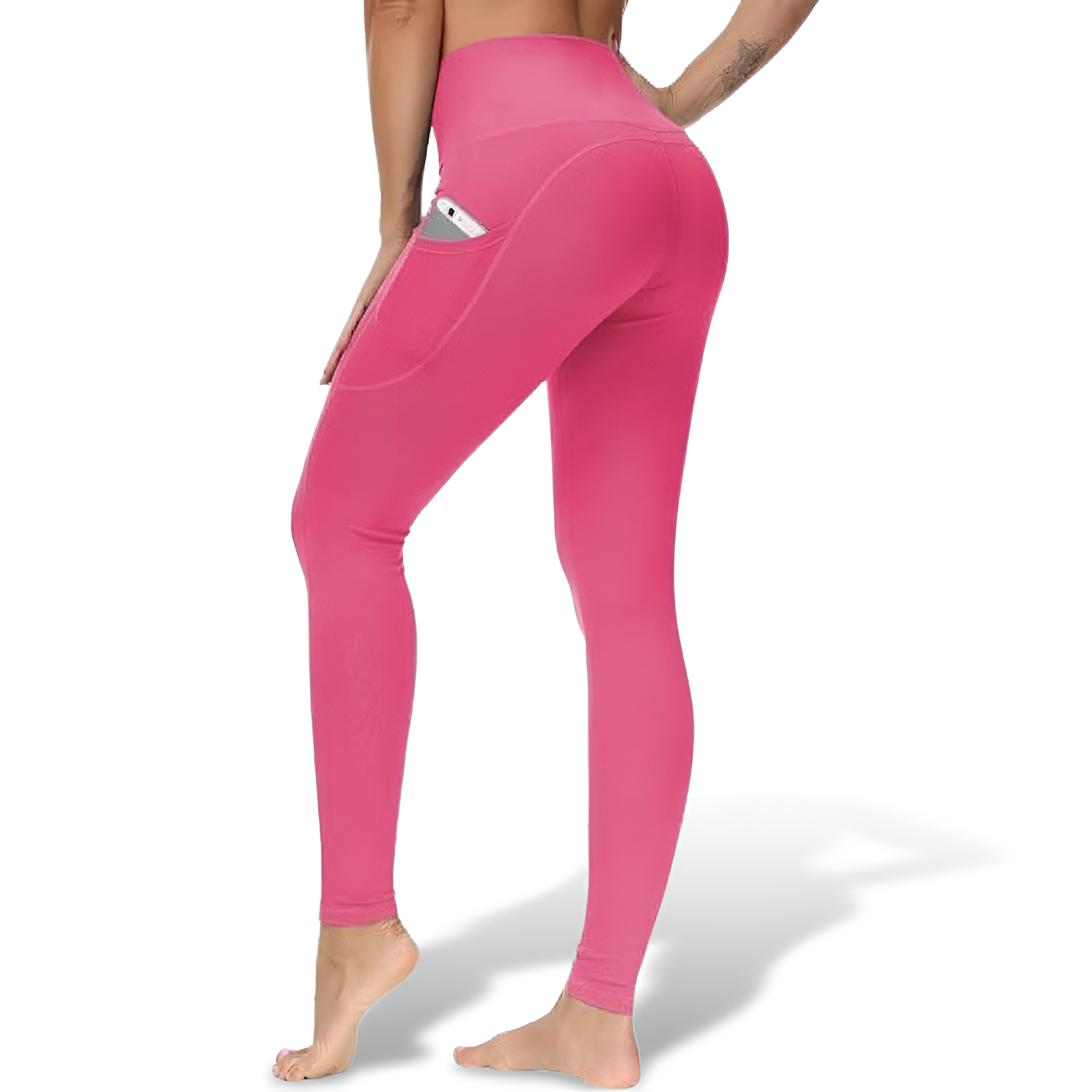 Yoga Pants Women Pockets Soft Stretch