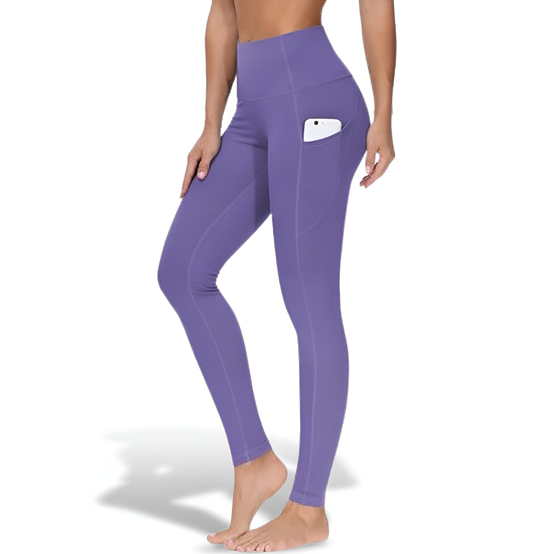 Yoga Pants Women Pockets Soft Stretch