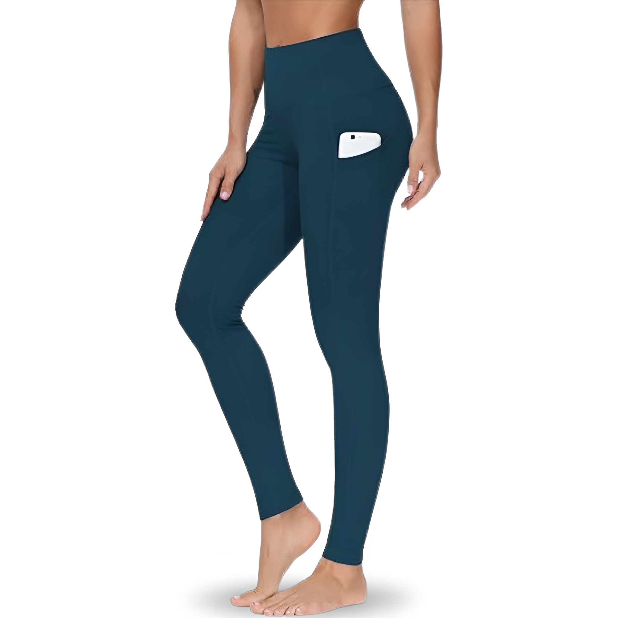 Yoga Pants Women Pockets Soft Stretch