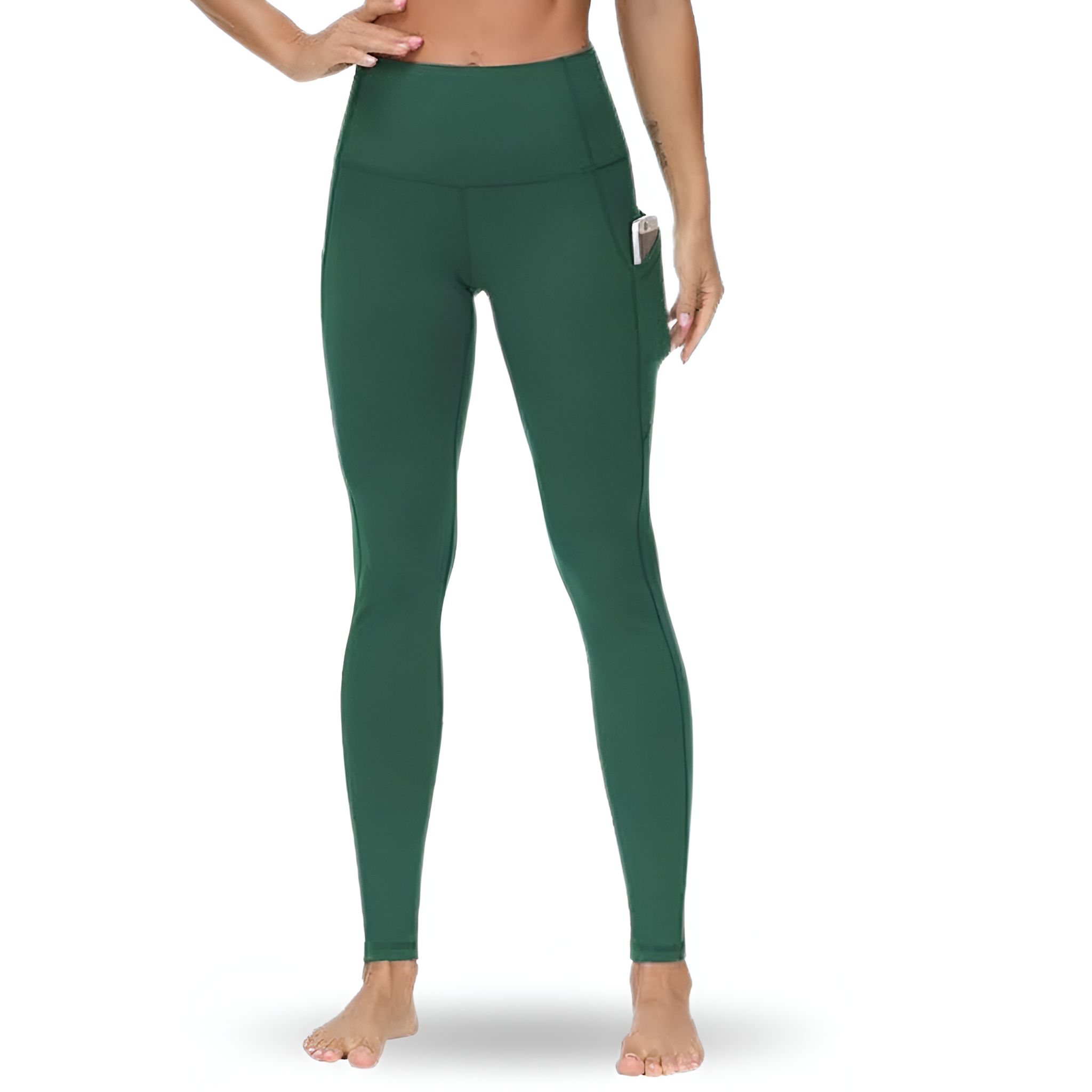 Yoga Pants Women Pockets Soft Stretch