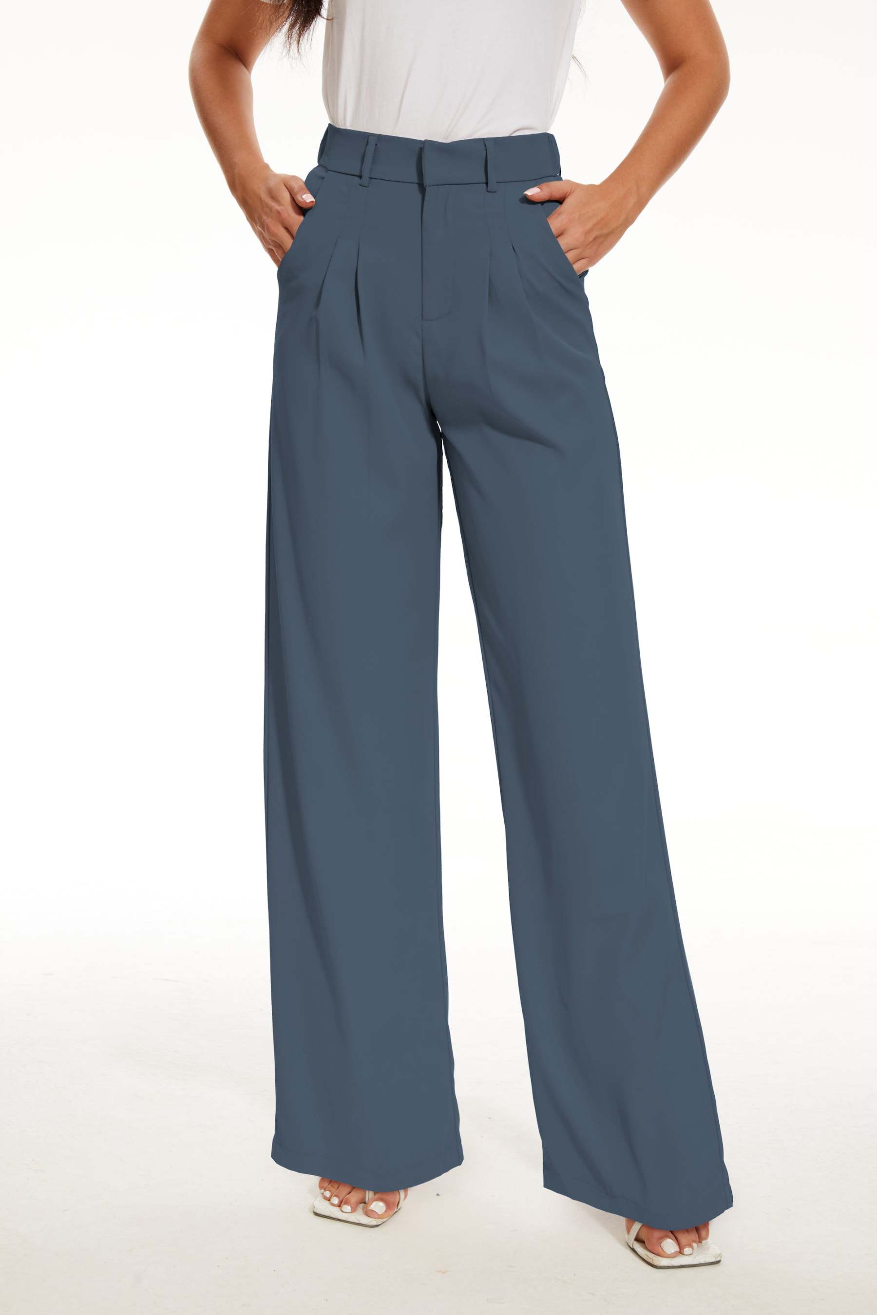 Women's Wide Leg Dress Pants-My Comfy Pant