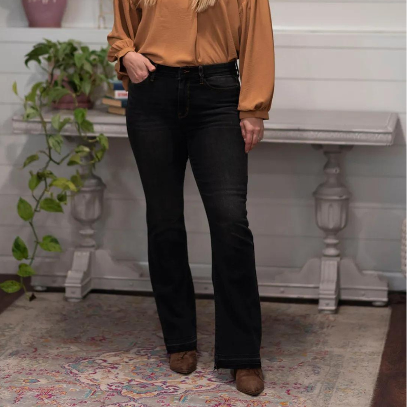 JB High Rise Tummy Control Bootcut Jeans-My Comfy Pant
