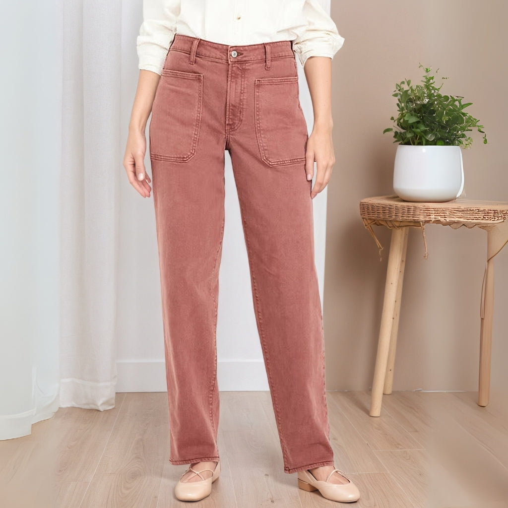 High-Waisted Loose Jeans-My Comfy Pant