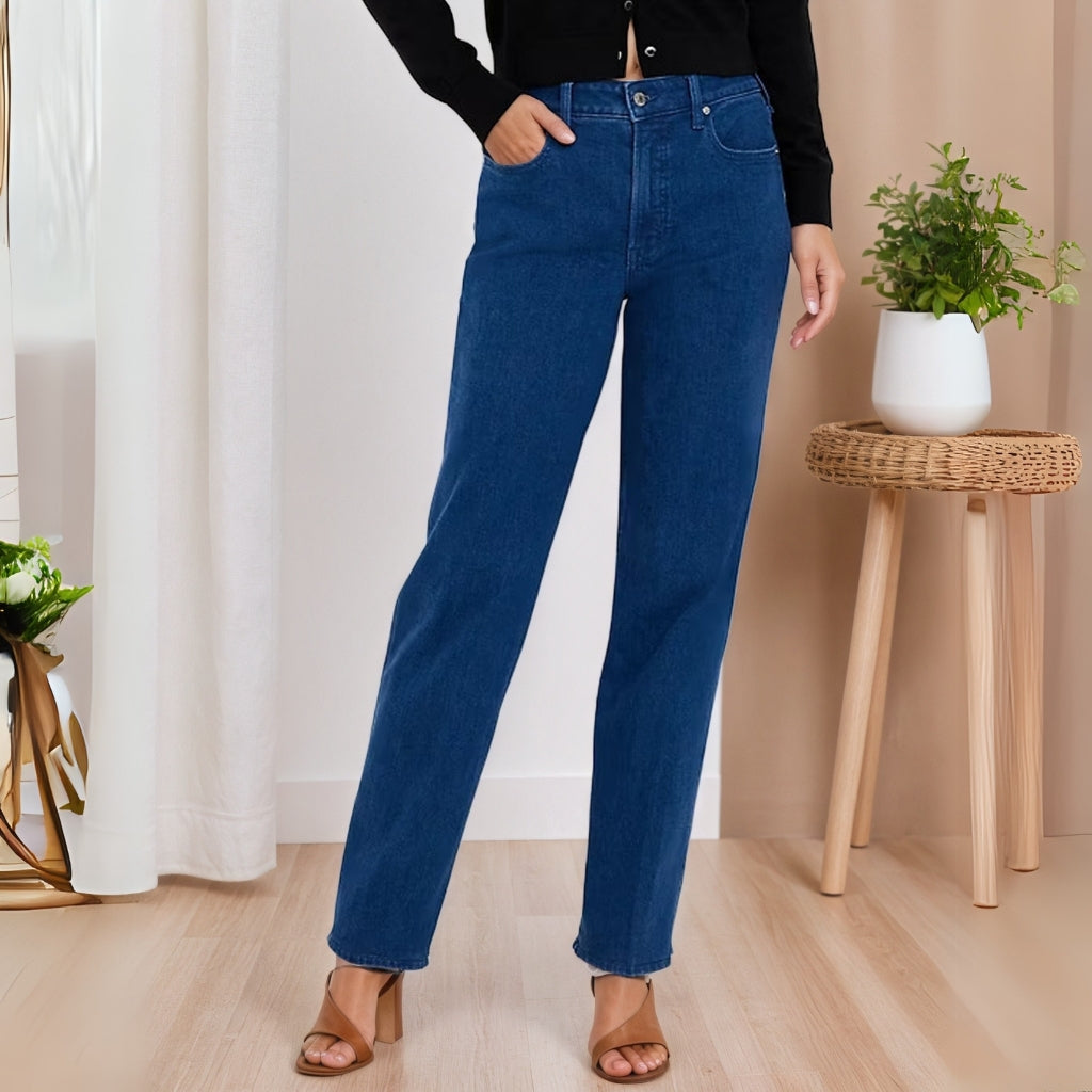 High-Waisted Loose Jeans-My Comfy PantHigh-Waisted Loose Jeans - Image 8