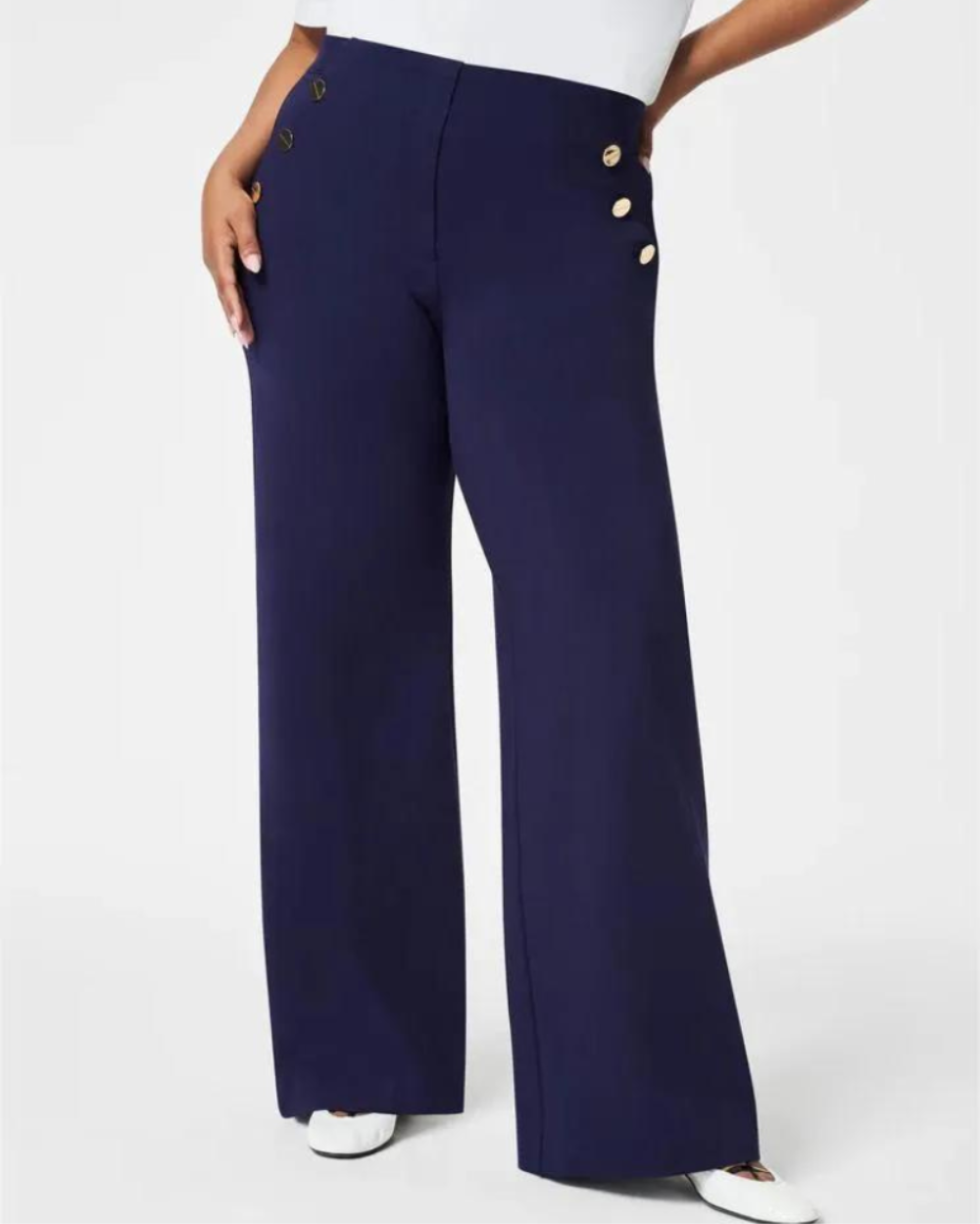 High Rise Wide Length Control Pants-My Comfy Pant