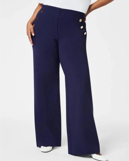 High Rise Wide Length Control Pants-My Comfy Pant