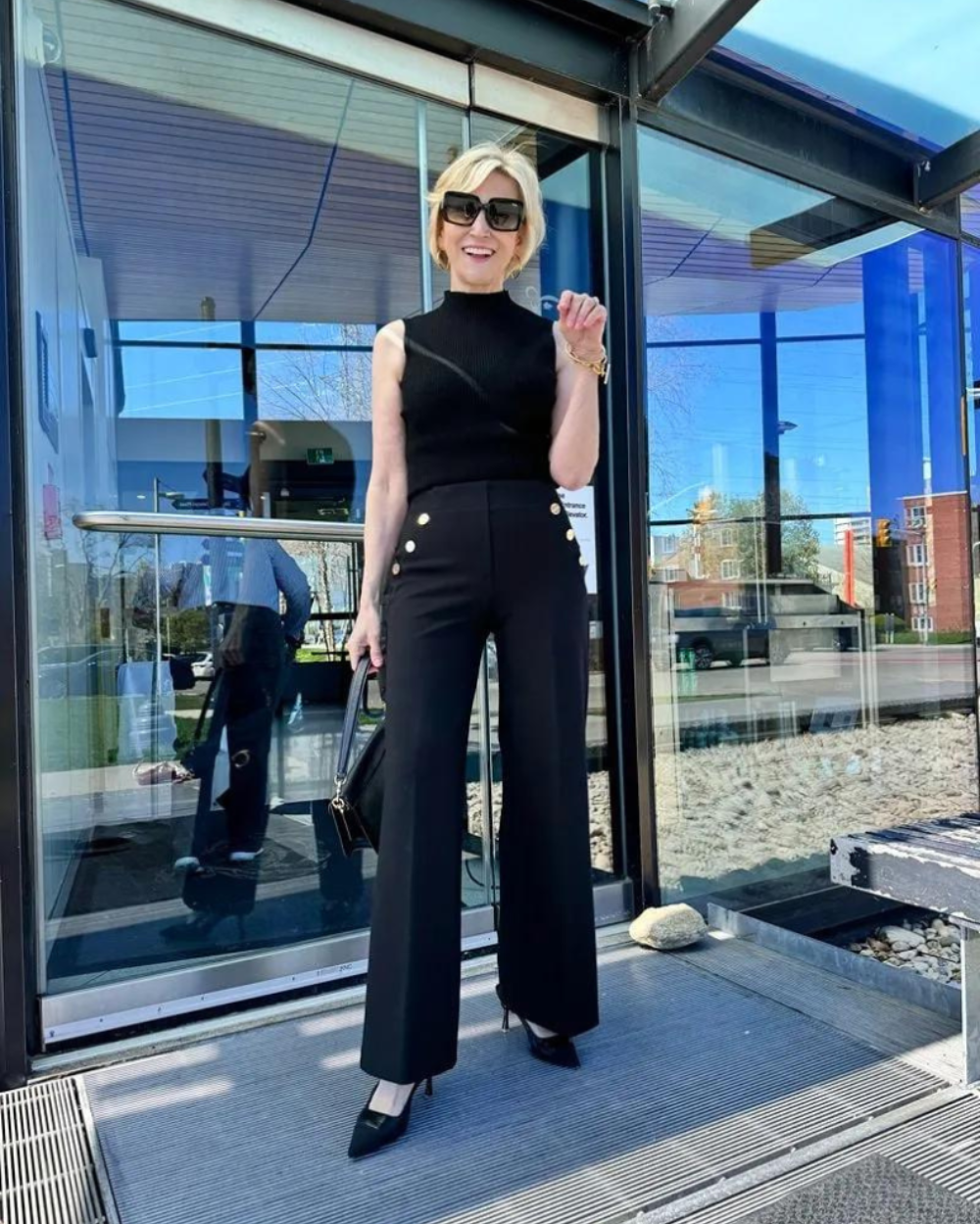 High Rise Wide Length Control Pants-My Comfy Pant