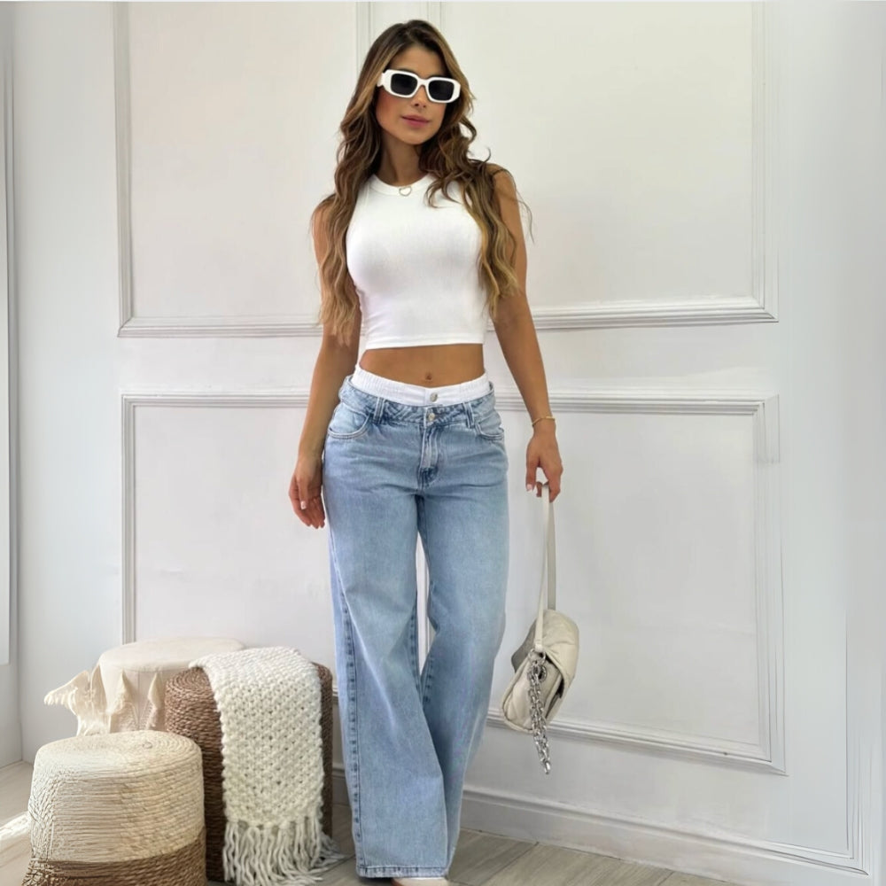 High Elastic Jeans With Practical Pockets-My Comfy Pant